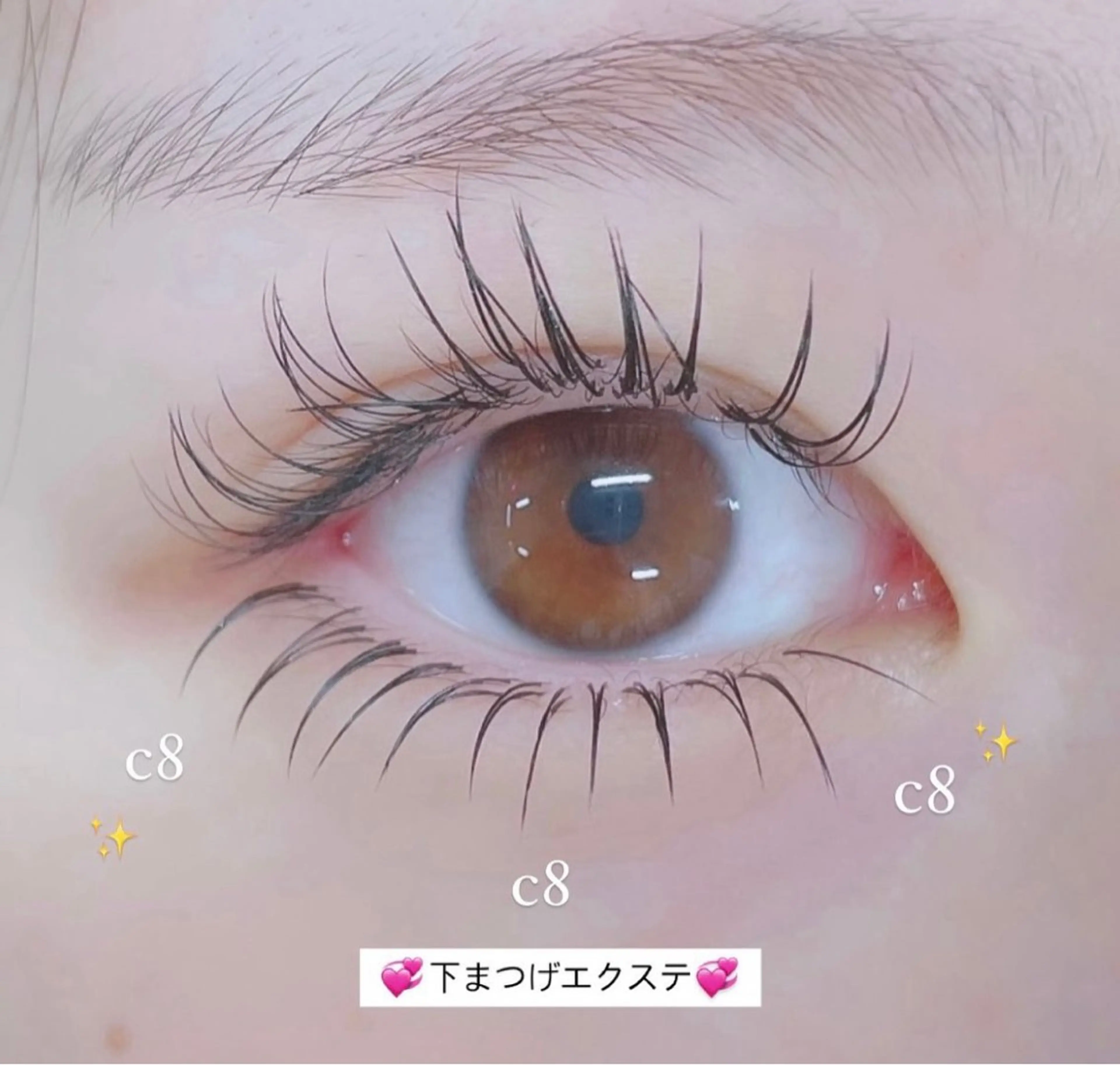 マツエク・マツパ shucre名駅 💘YUNA💘のマツエク・マツパデザイン