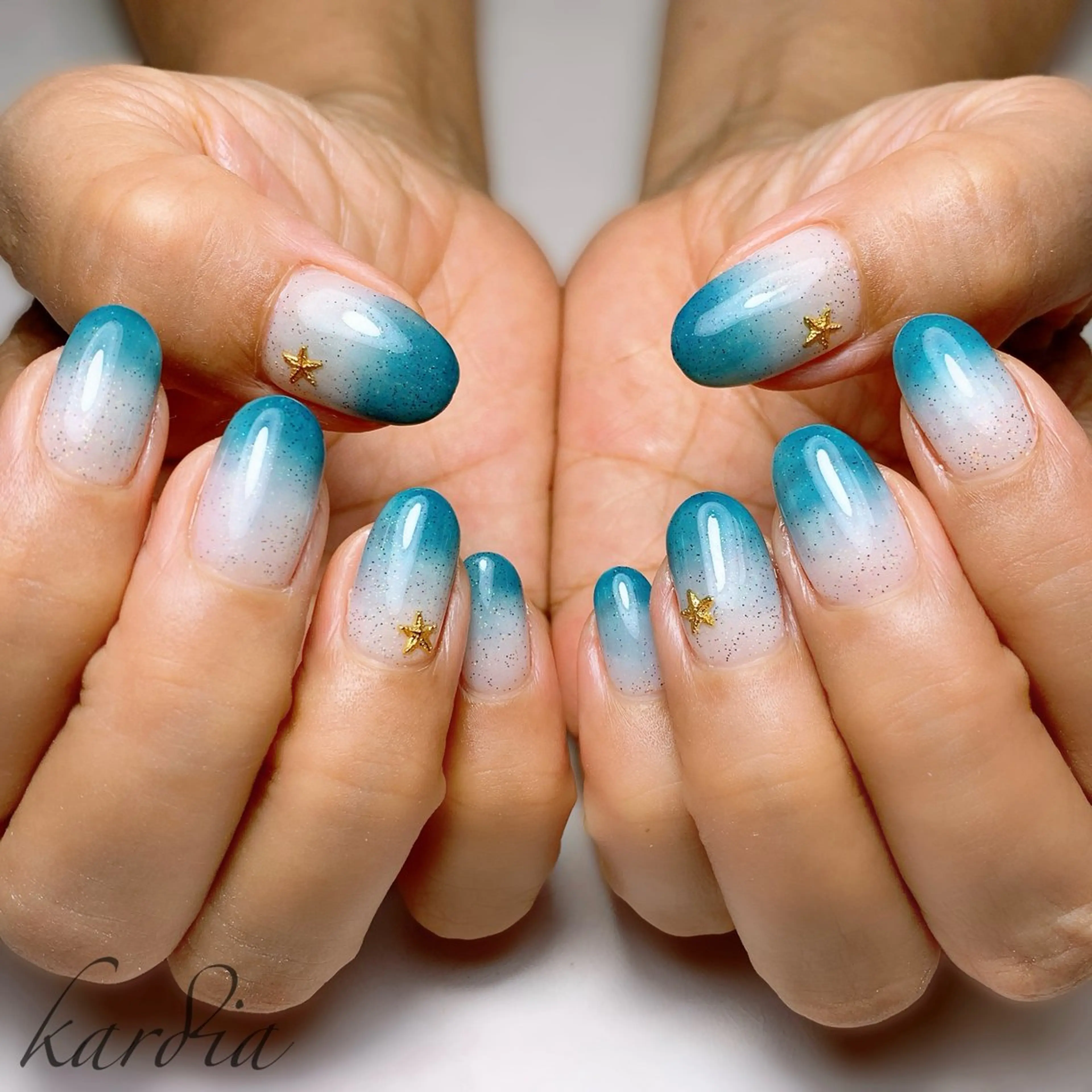 ネイル καρδιά -ｶﾙﾃﾞｨｱ-のネイルデザイン