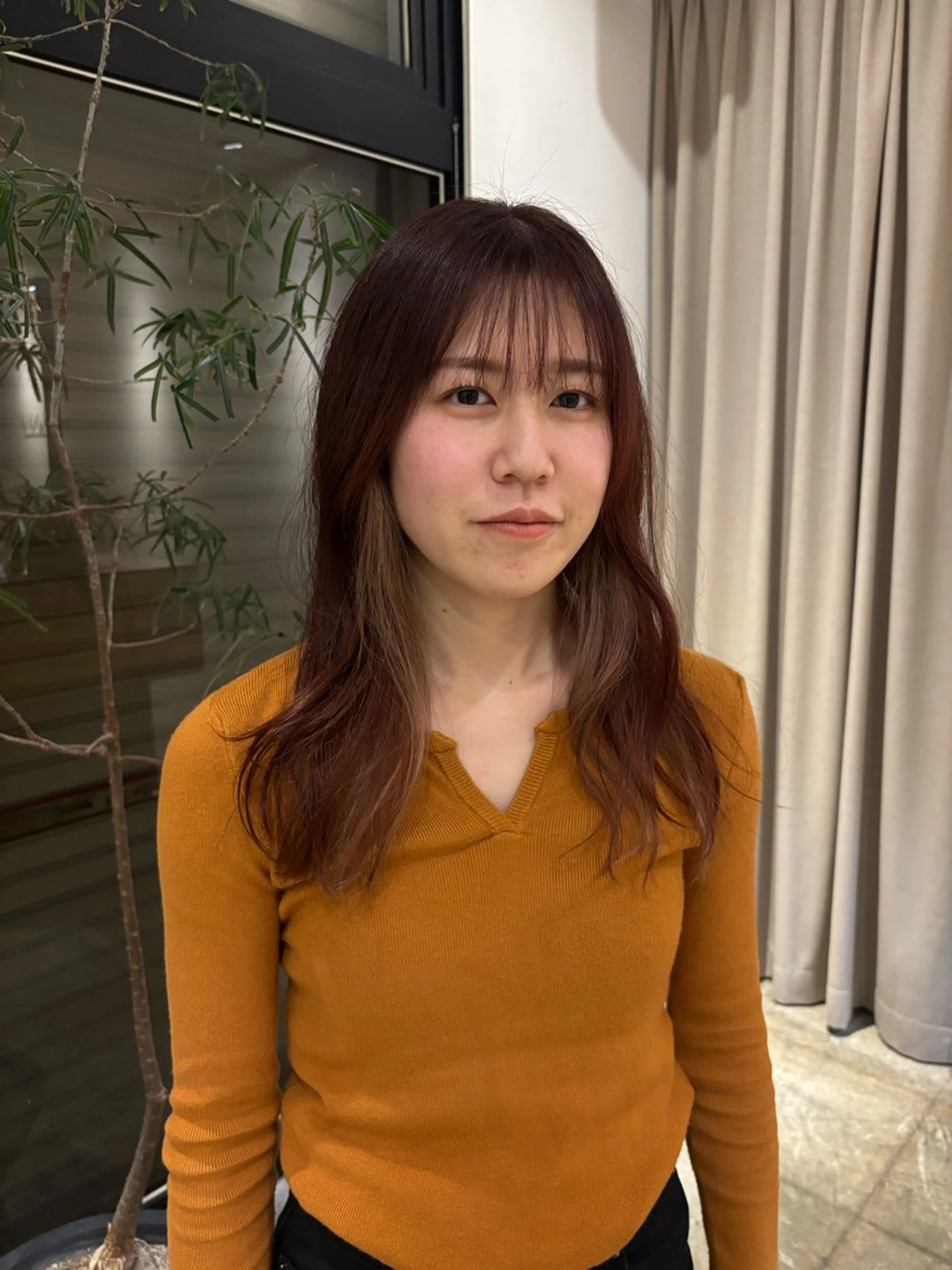 ロング カラー ヘアカラー NAVY/ Miharuのヘアスタイル