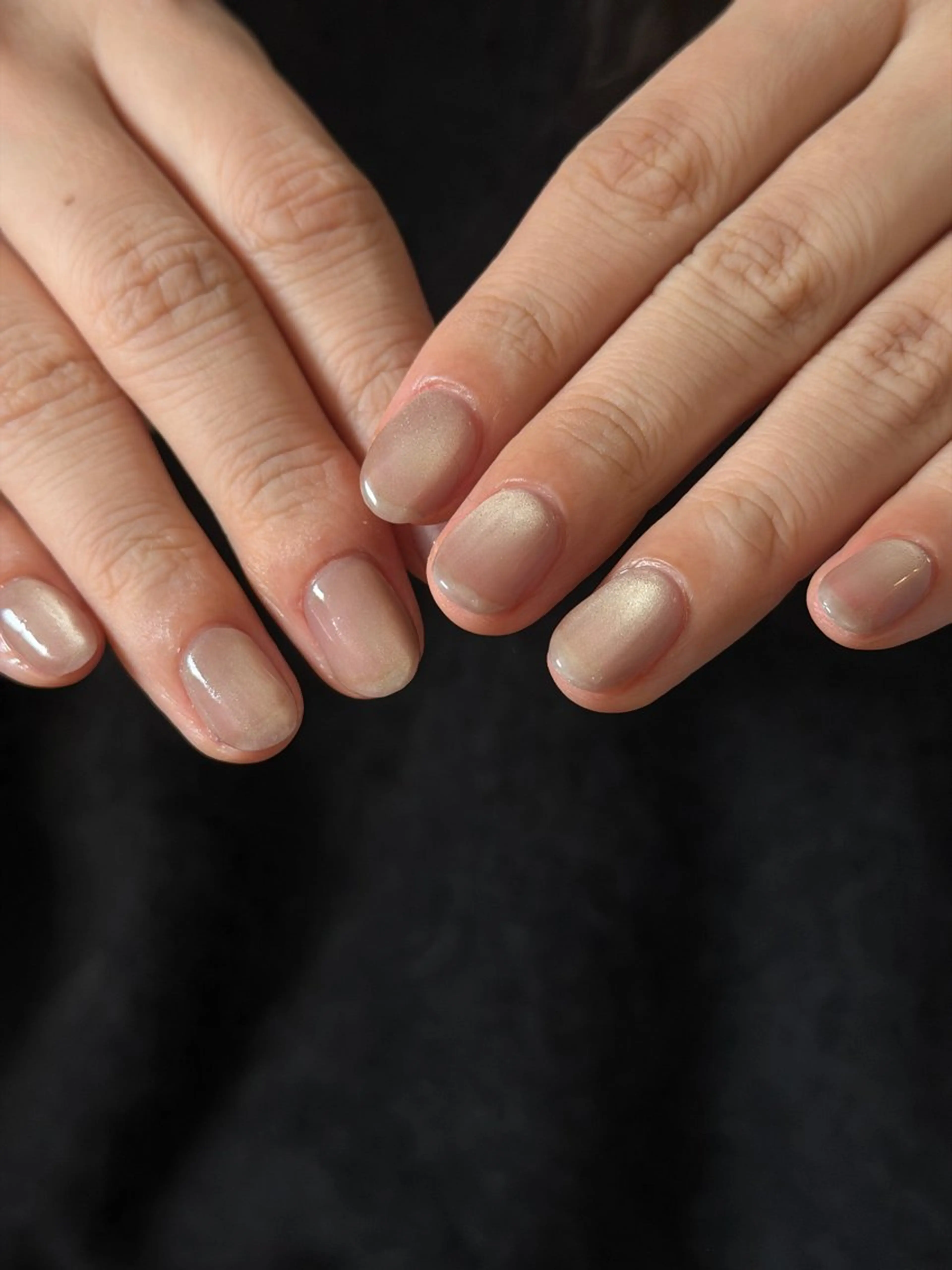 ネイル マグネットネイル mer-fudge- shioriのネイルデザイン