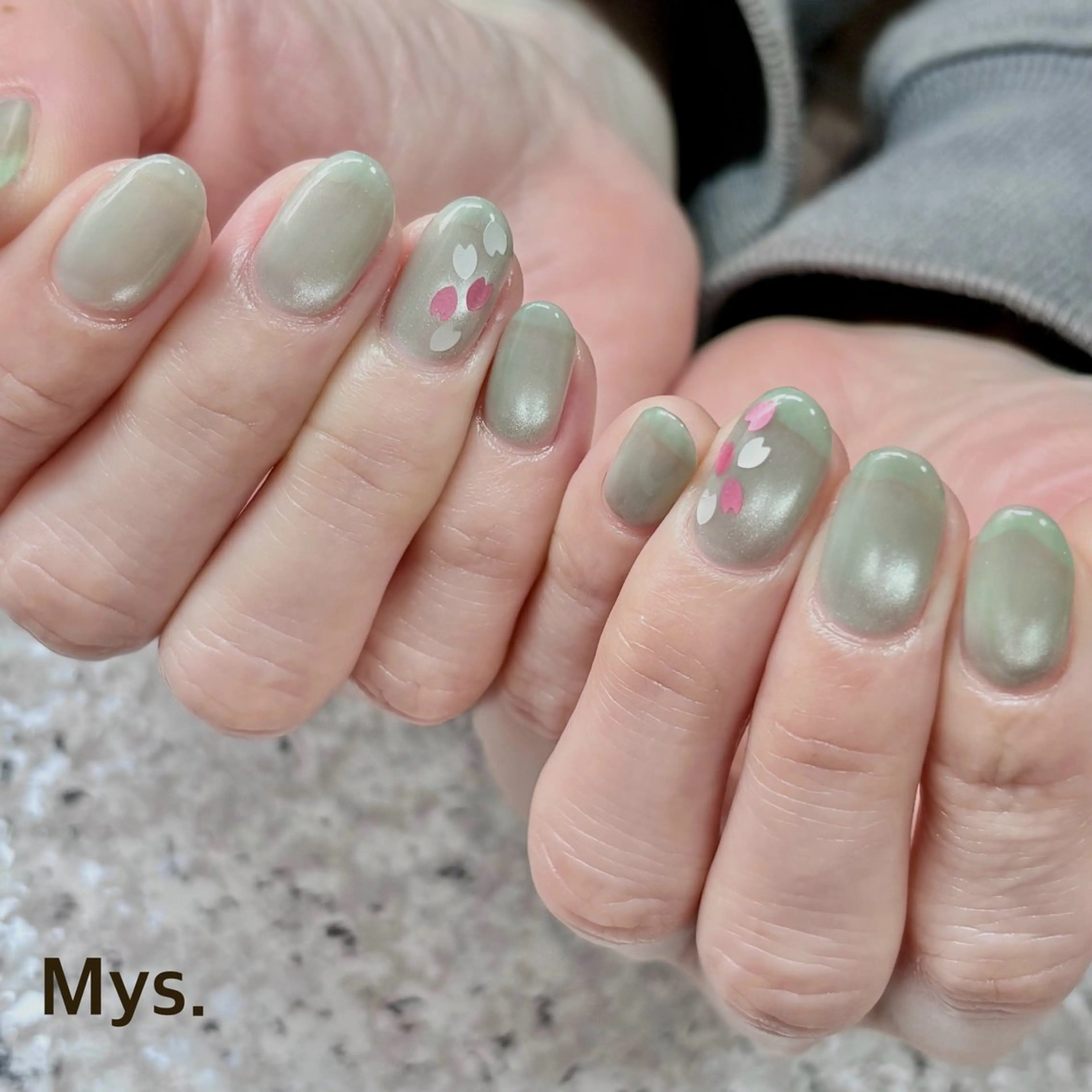 ネイル ハンドネイル Mys. 三上紗紀のネイルデザイン