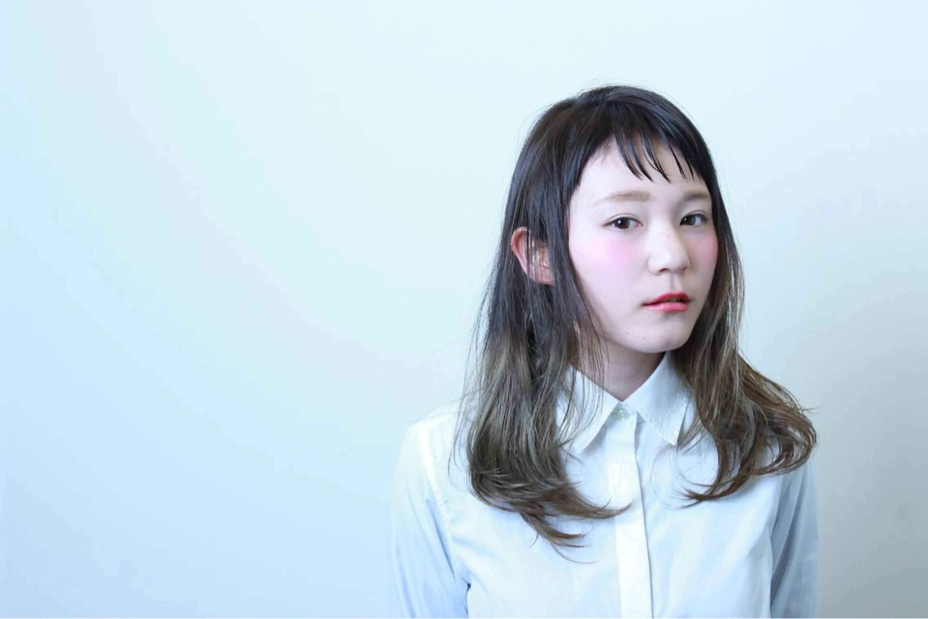 セミロング カラー グラデーションカラー 平尾駅直結/徒歩0分 イノセントヘアのヘアスタイル