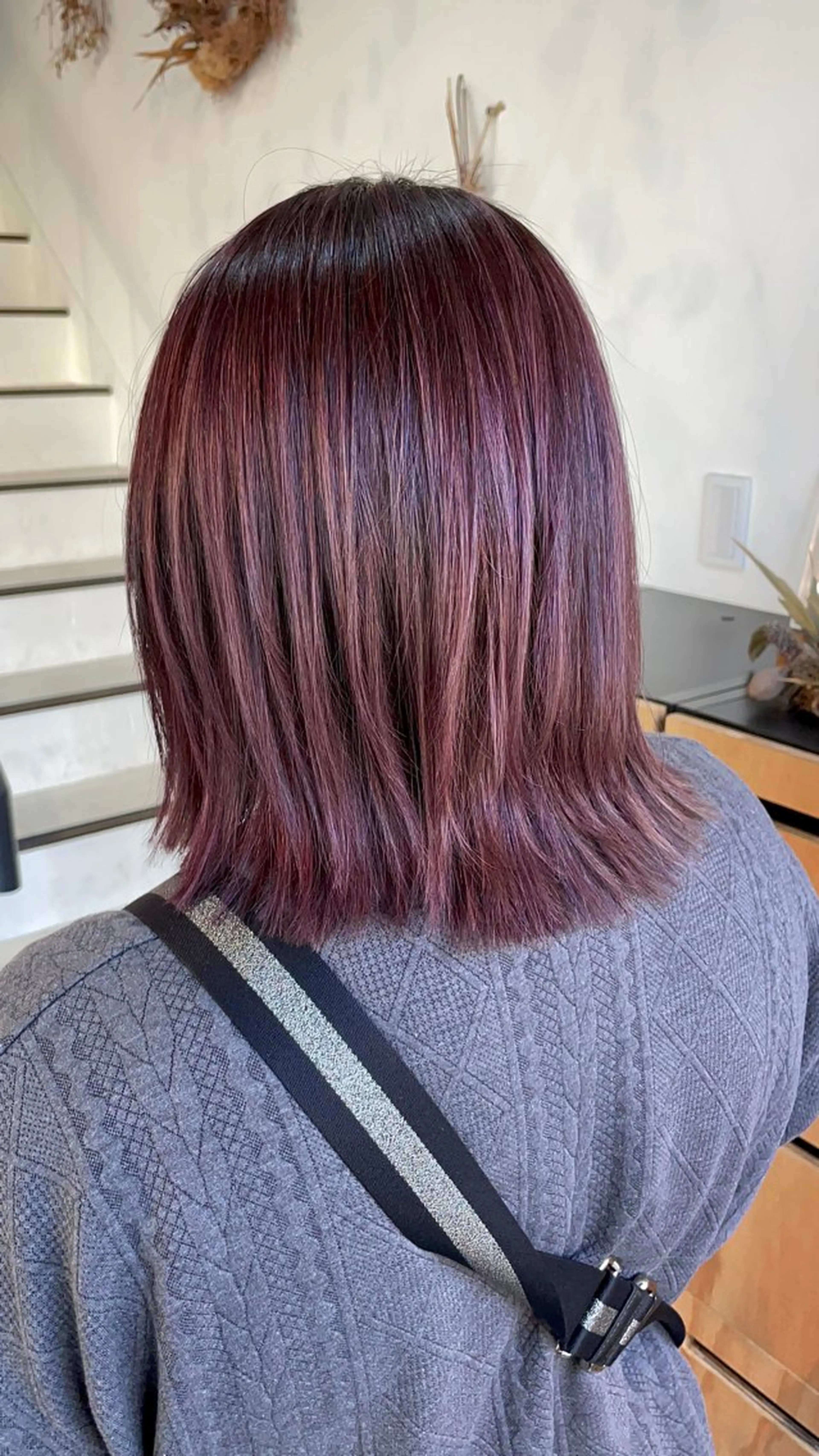 ミディアム カラー ラベンダーカラー ヘアカラー 🎨カラー専門家🎨 チャーリーのヘアスタイル