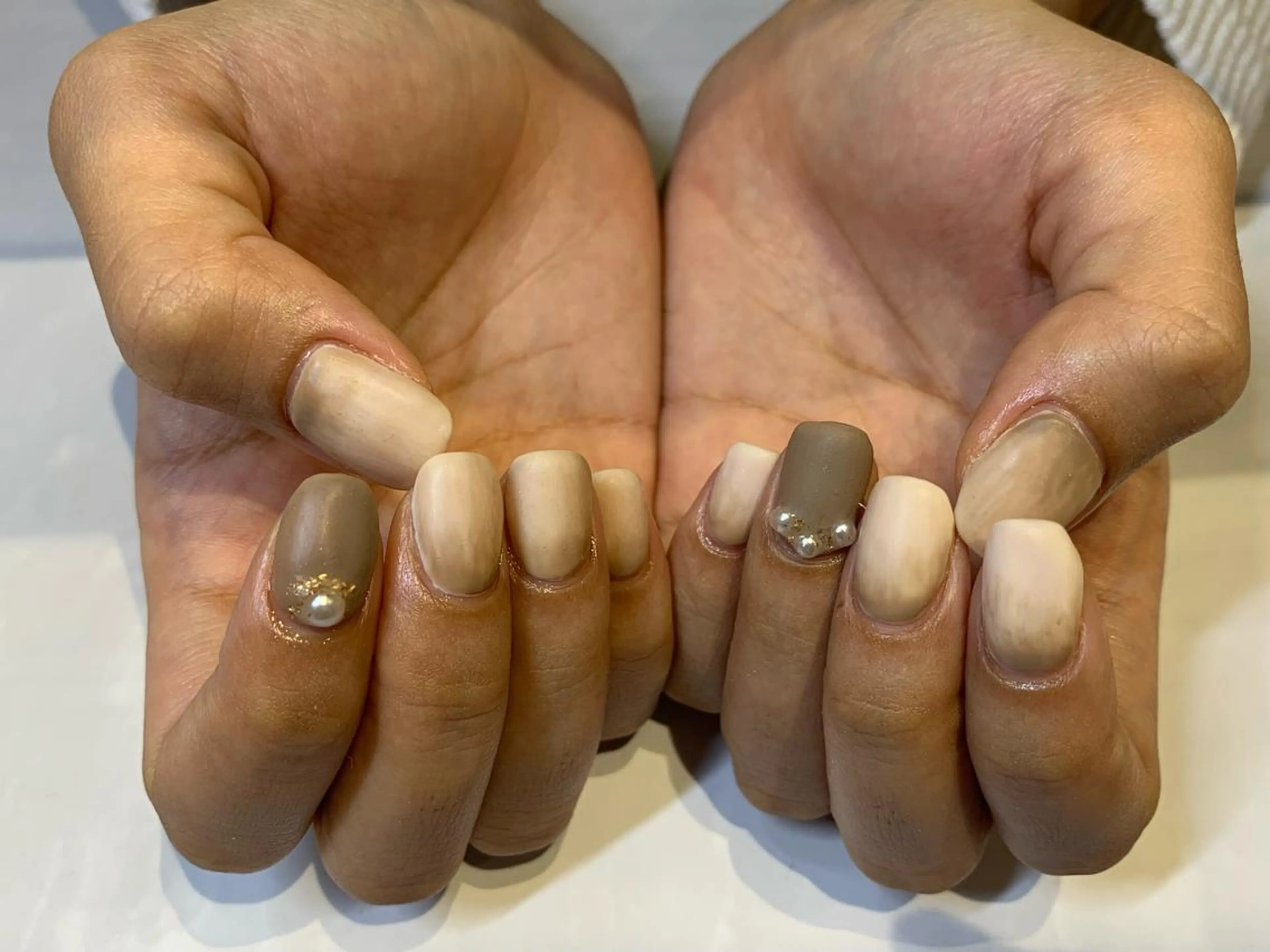 ネイル マットネイル マキノ ユイのネイルデザイン