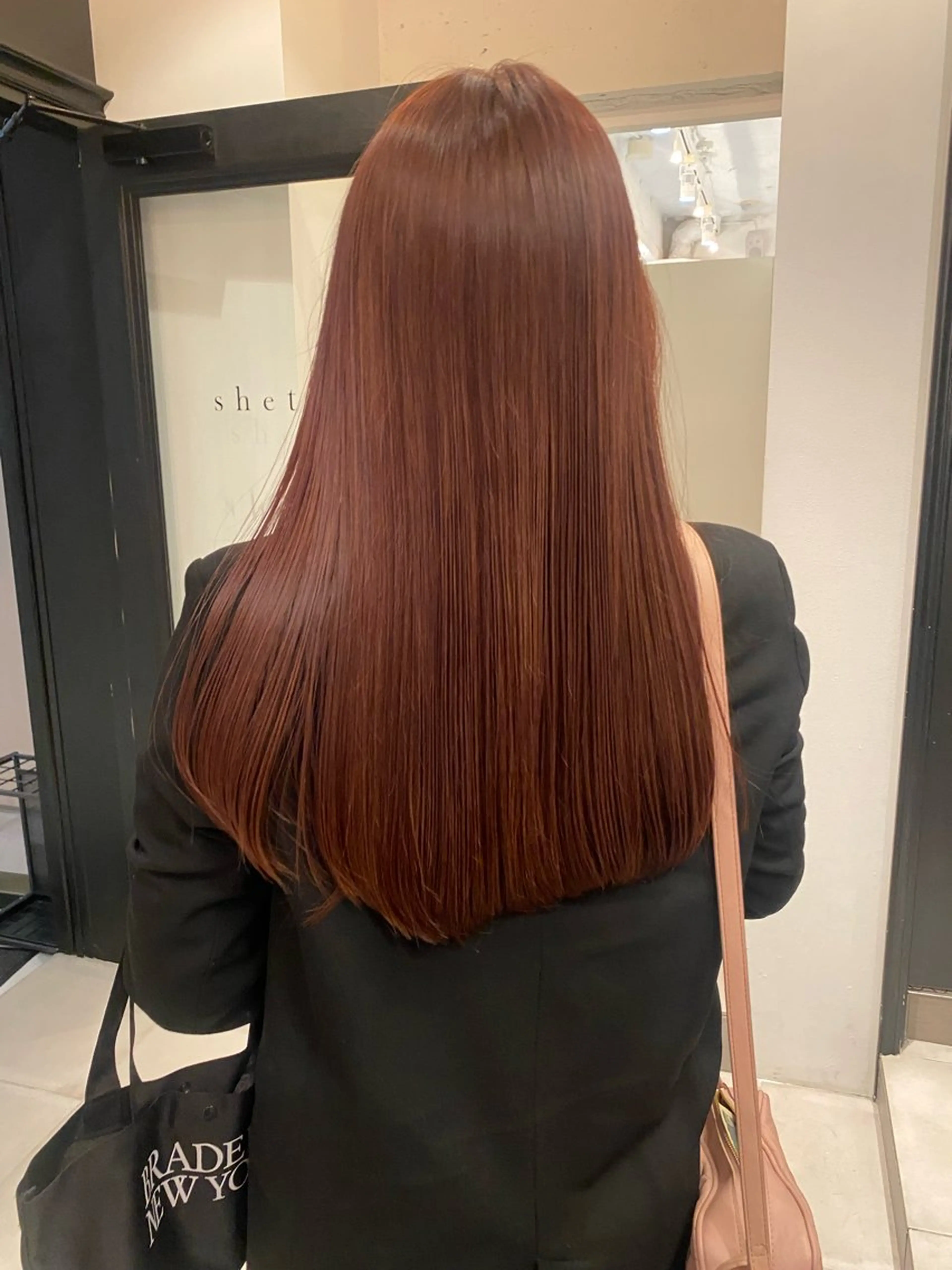 ロング カラー ピンクカラー saku 🎀🫧のヘアスタイル