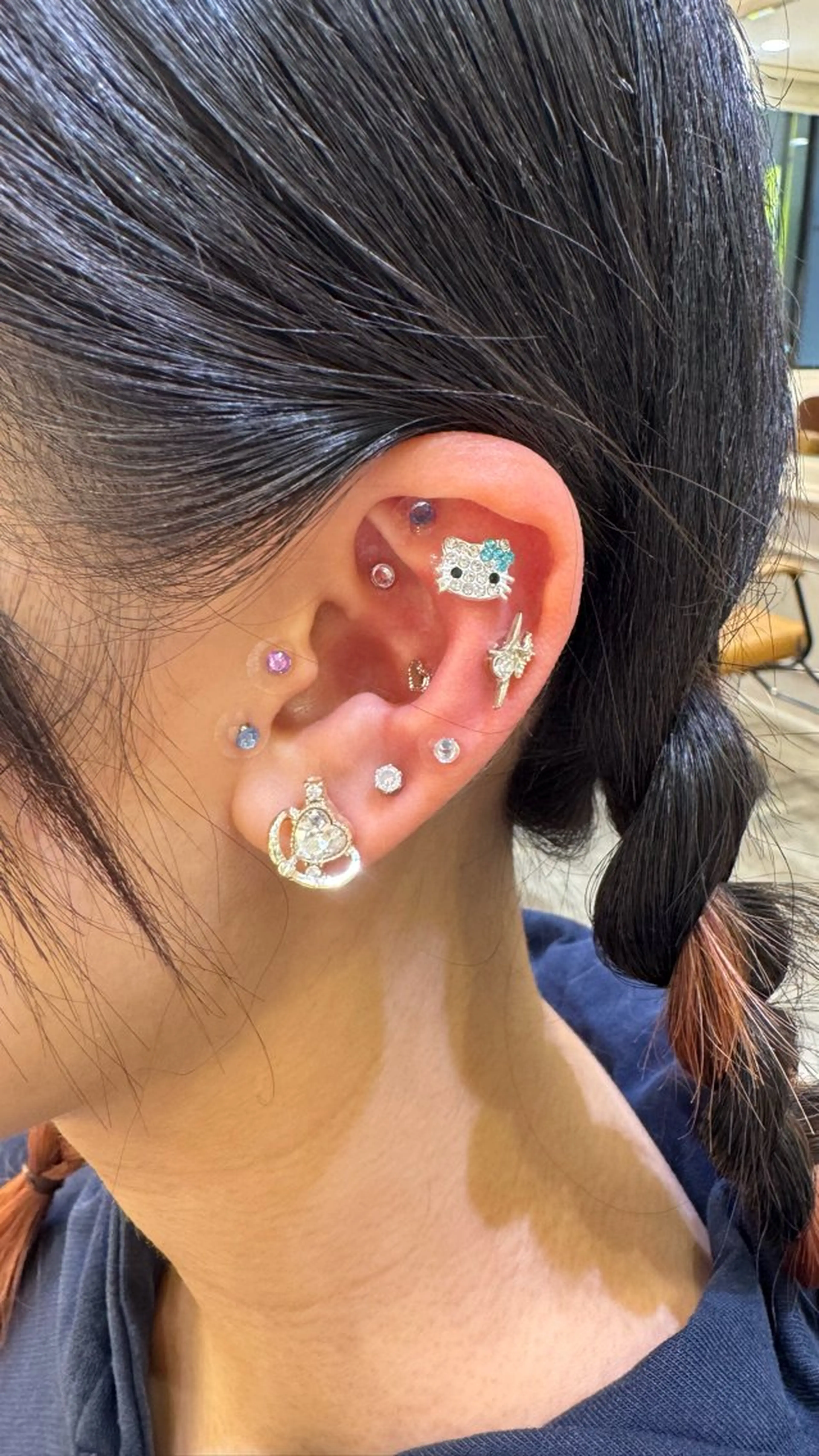 【ご新規様限定♡】耳つぼ👂ジュエリーお好きなパーツ10粒💎￥3300の写真
