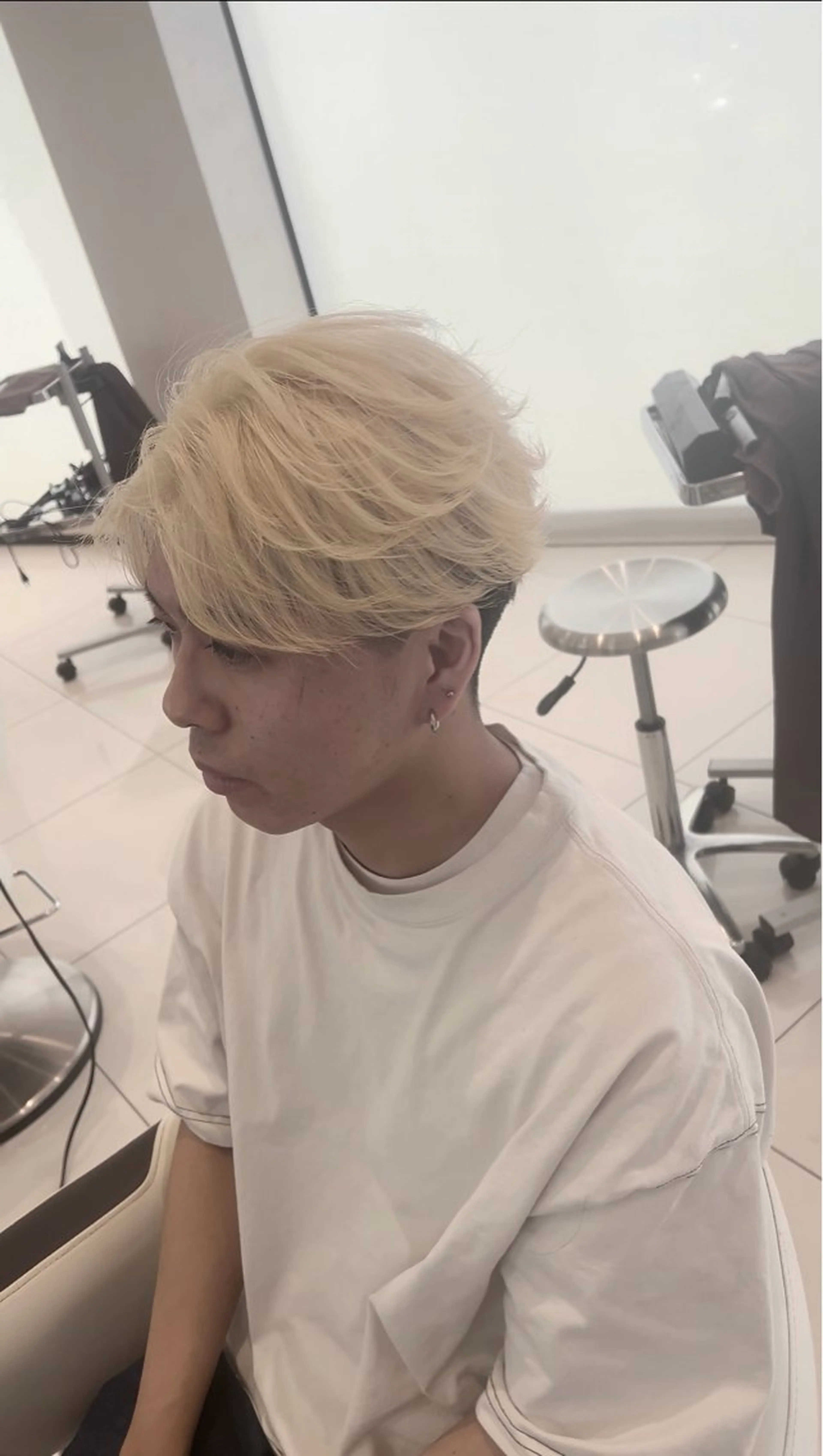 メンズ カット ヘアカラー トリートメント earth甲府昭和店 東　允のヘアスタイル