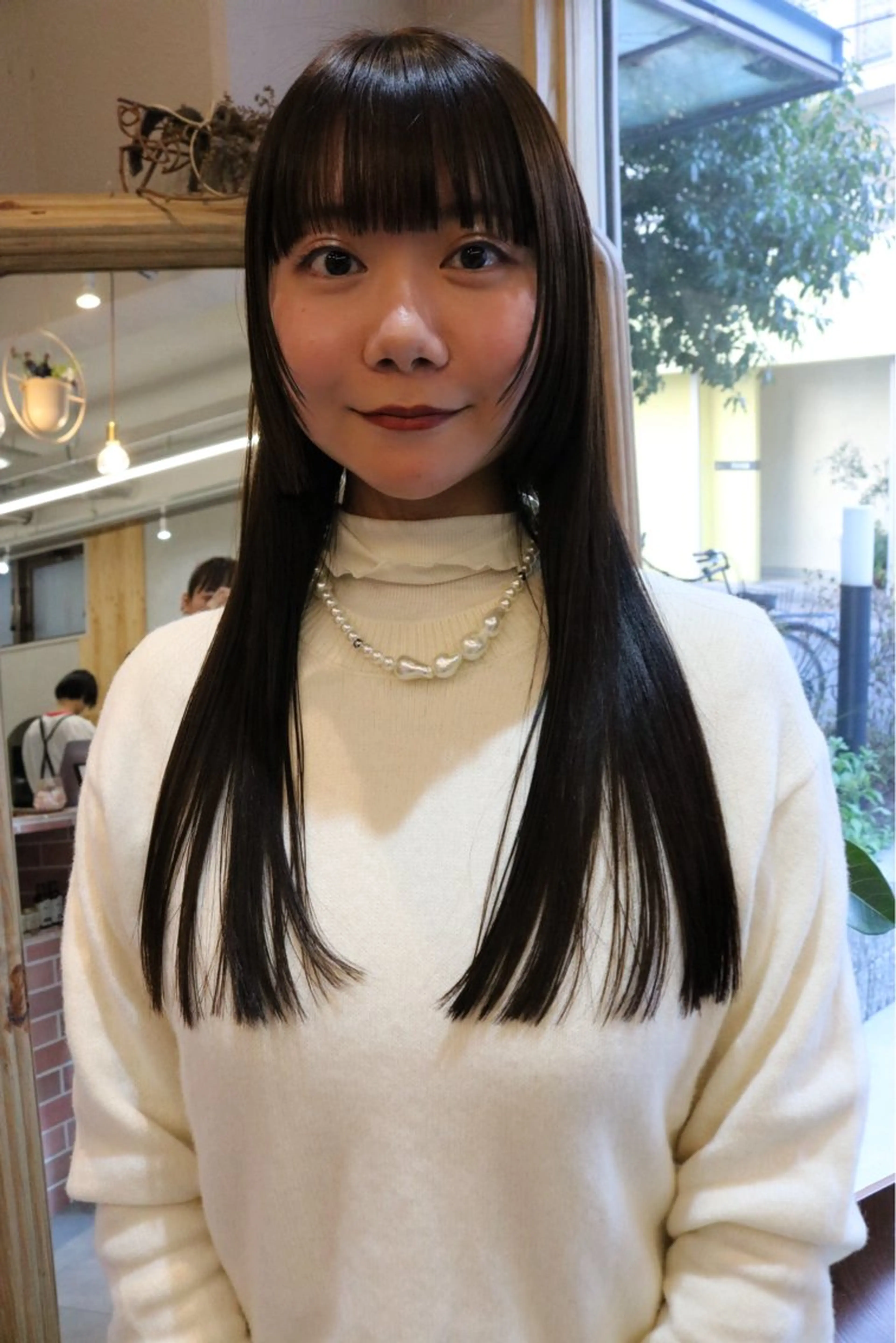 ロング カラー 松村 澪里のヘアスタイル