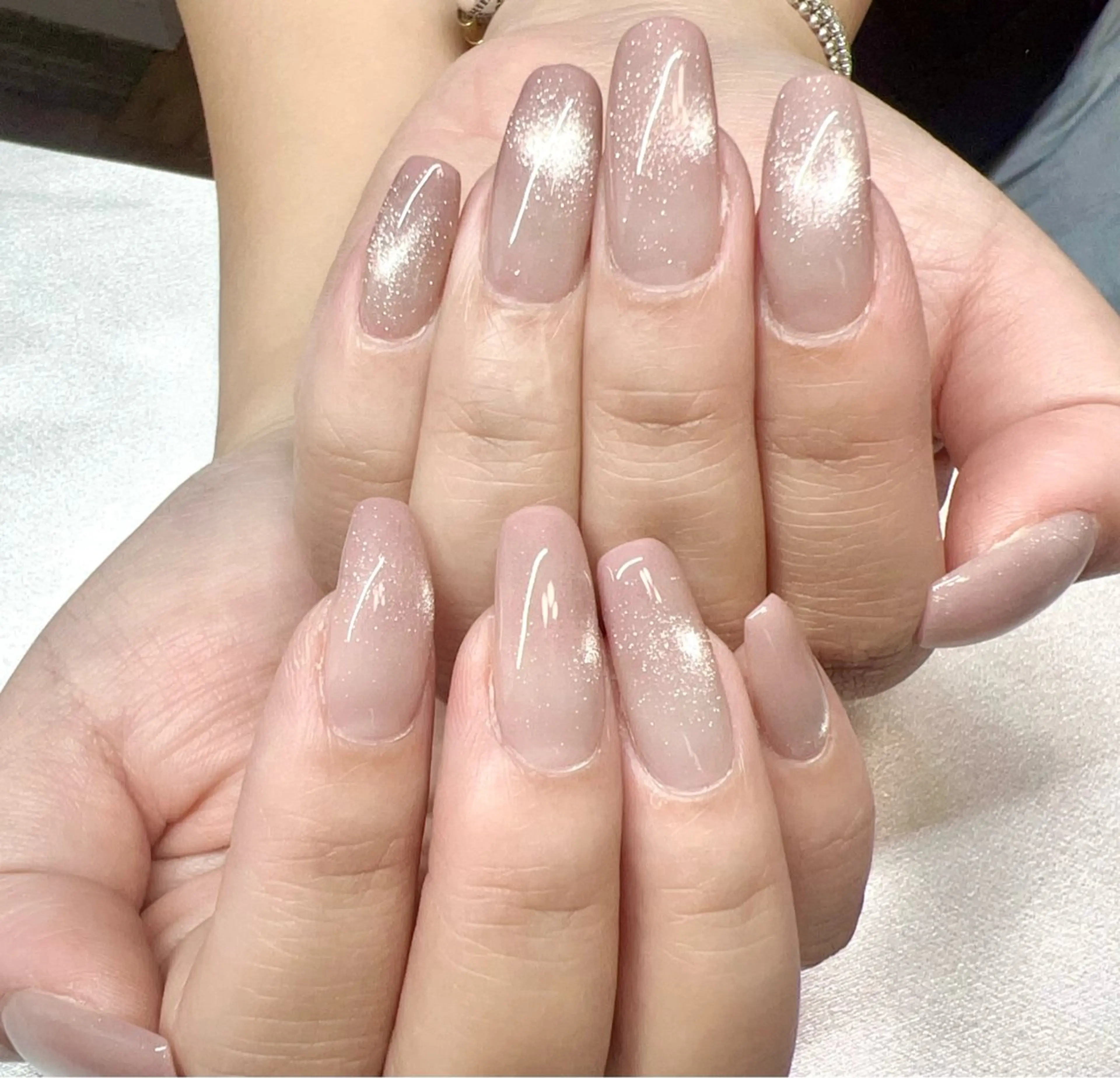 ネイル 成人式 フレンチネイル ジェルネイル グラデーション 卒業式 ハンドネイル Rika Nail ellaのネイルデザイン