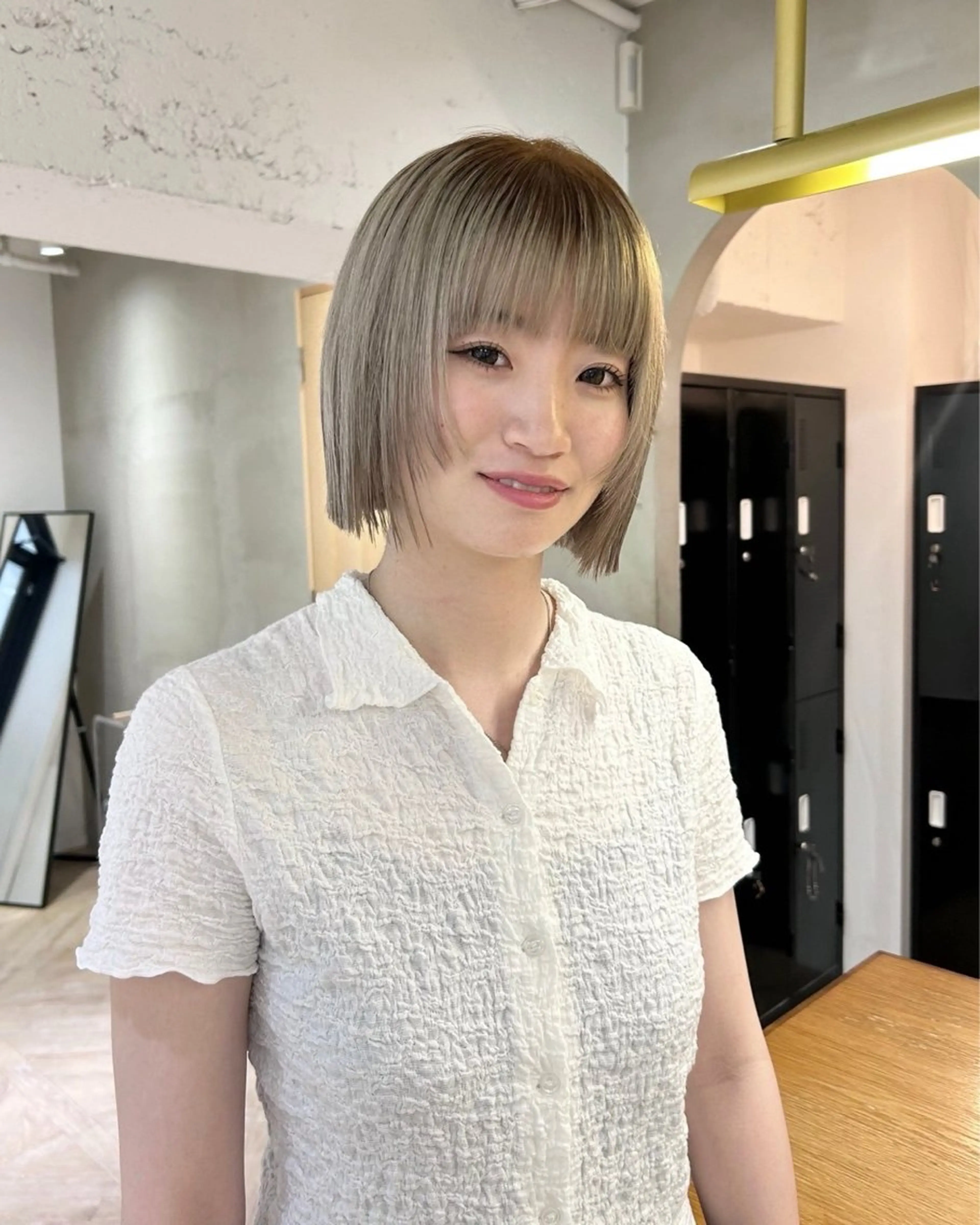 ショート カラー 透明感似合わせカラー 🍀あかり🍀のヘアスタイル
