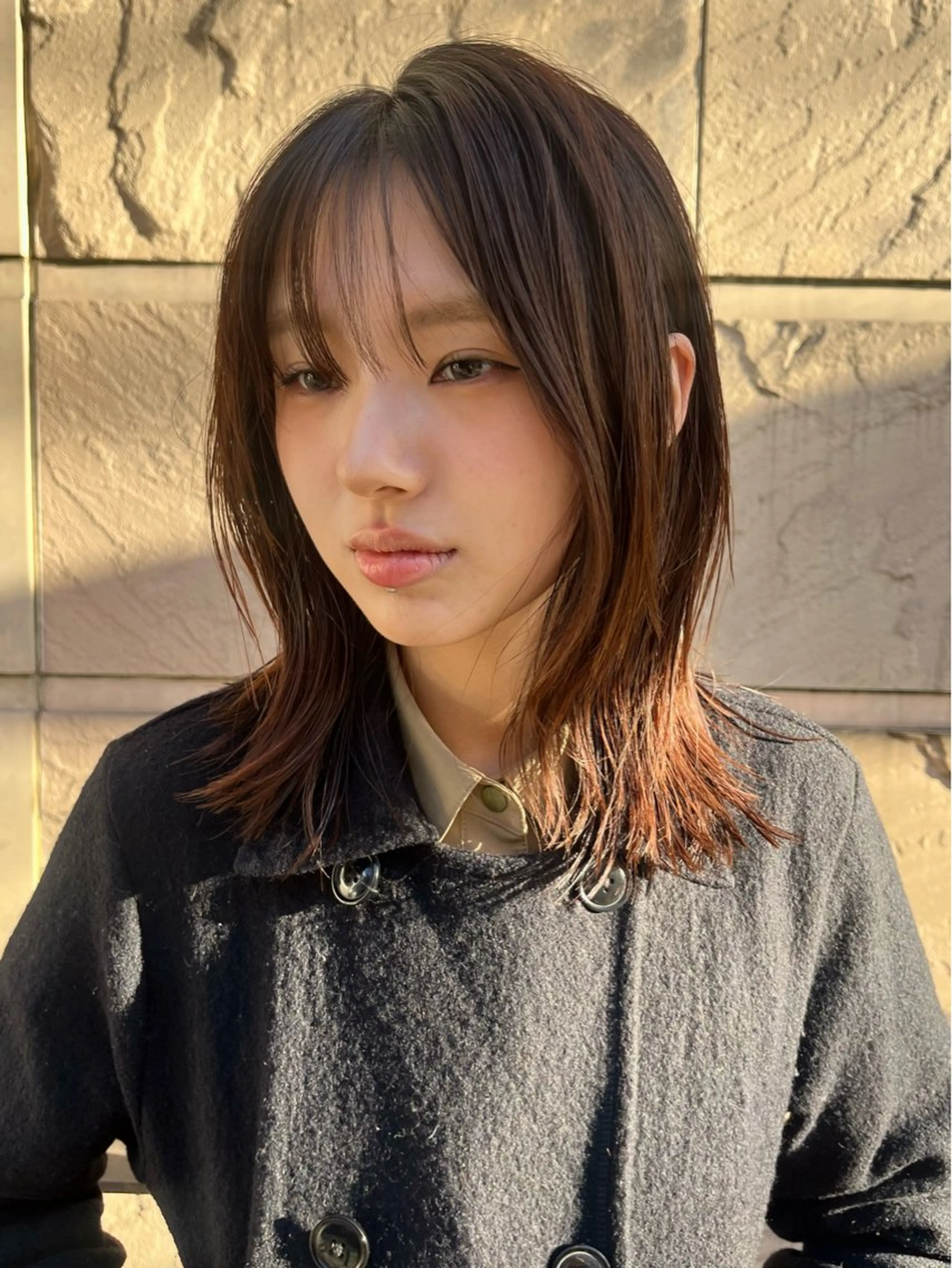 ミディアム ヘアアレンジ 渡邉 舞のヘアスタイル