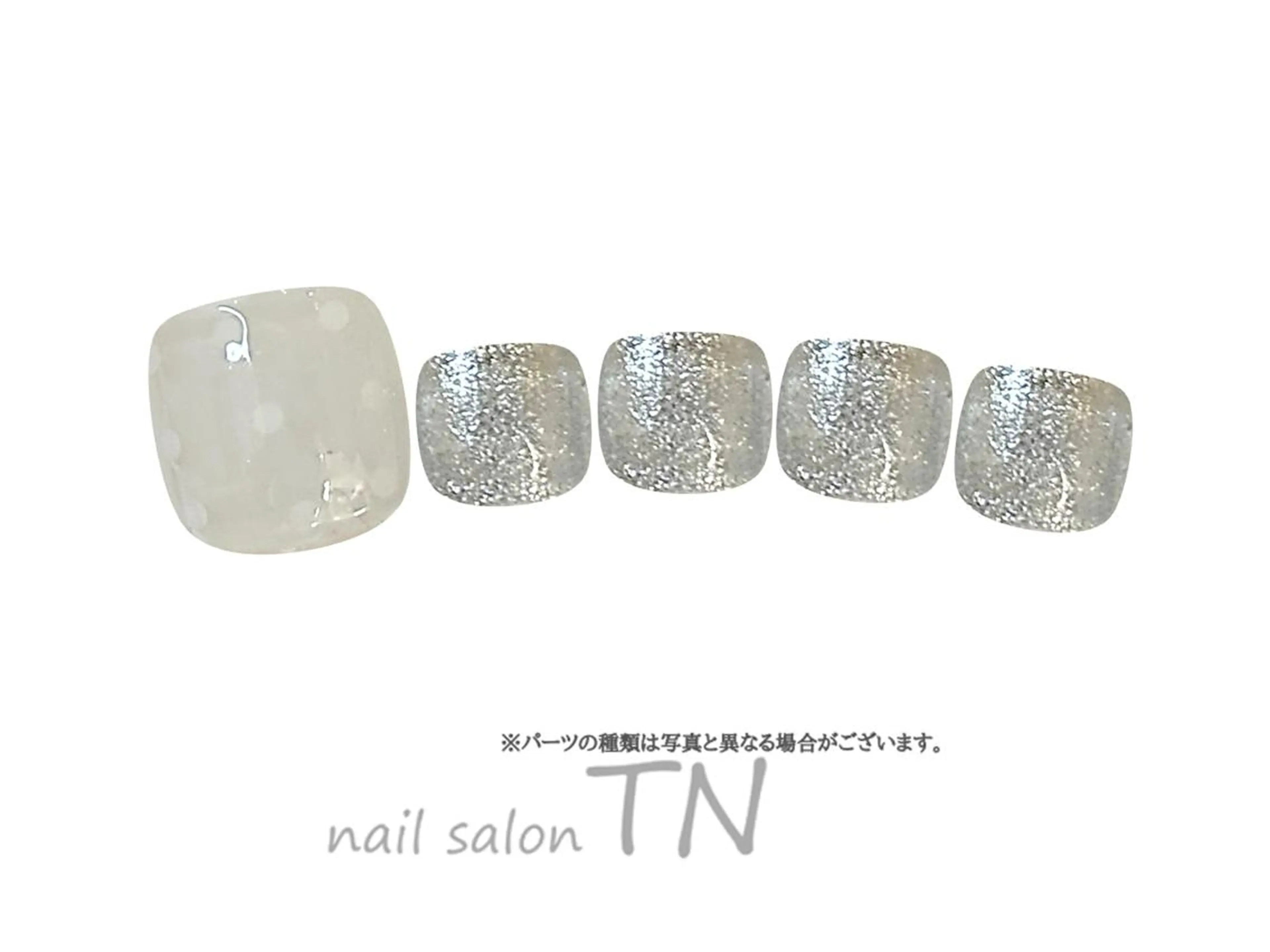 ネイル フットネイル 中島 実穂のネイルデザイン