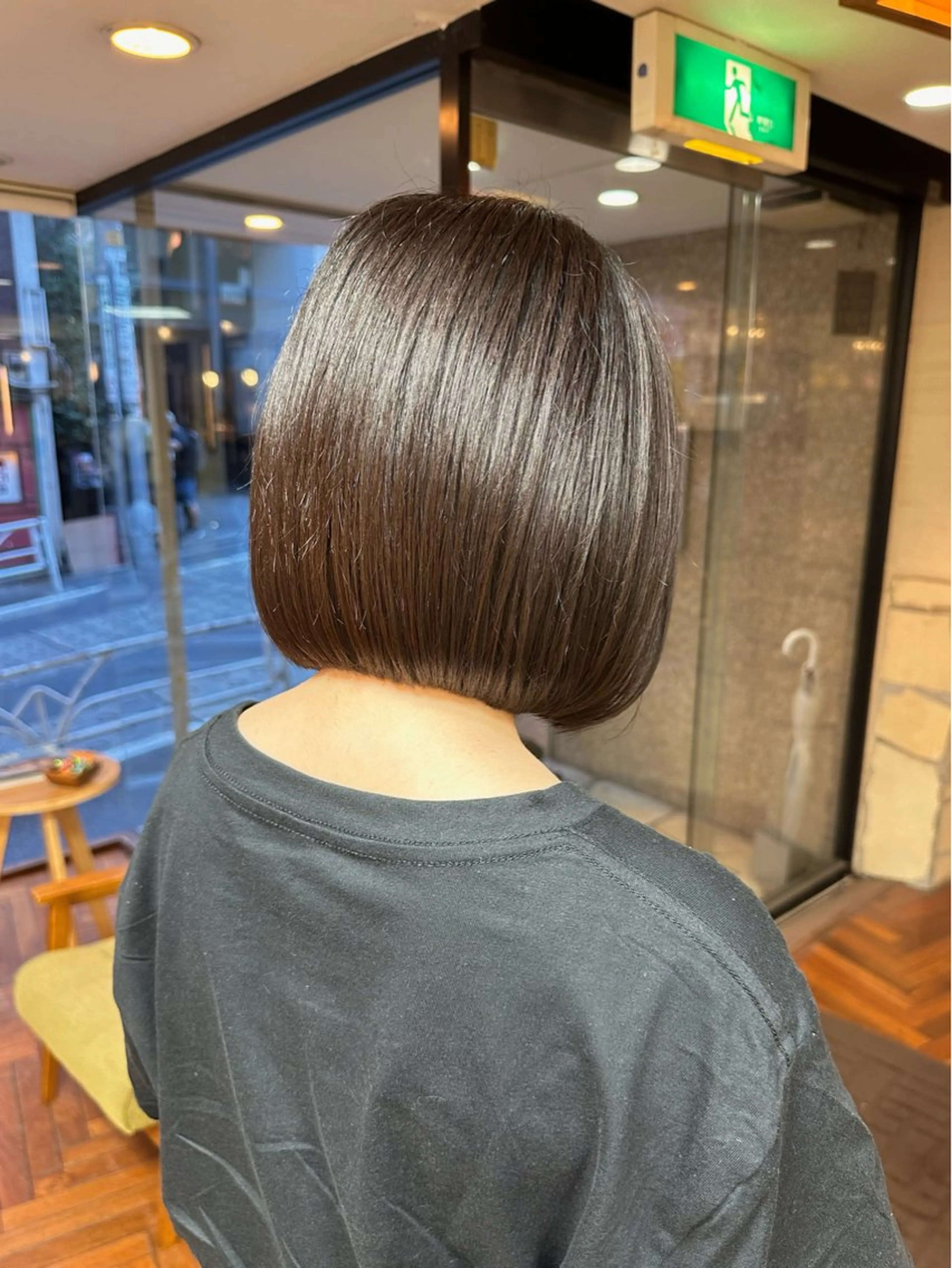 ショート ボブ カット トリートメント 矢野 晃平のヘアスタイル