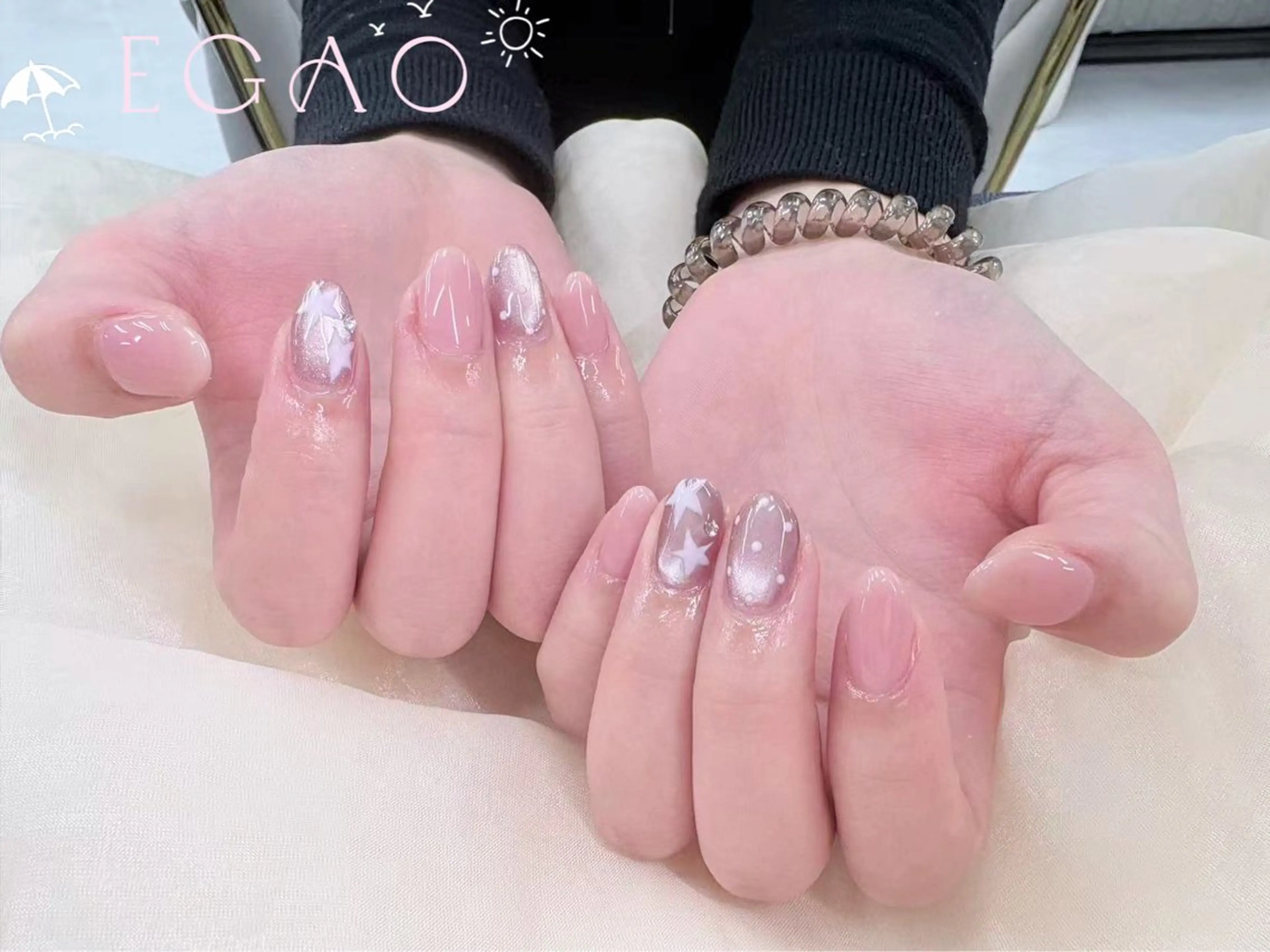 ネイル アートネイル フットネイル フレンチネイル ジェルネイル グラデーション ハンドネイル Egao Nail錦糸町店のネイルデザイン