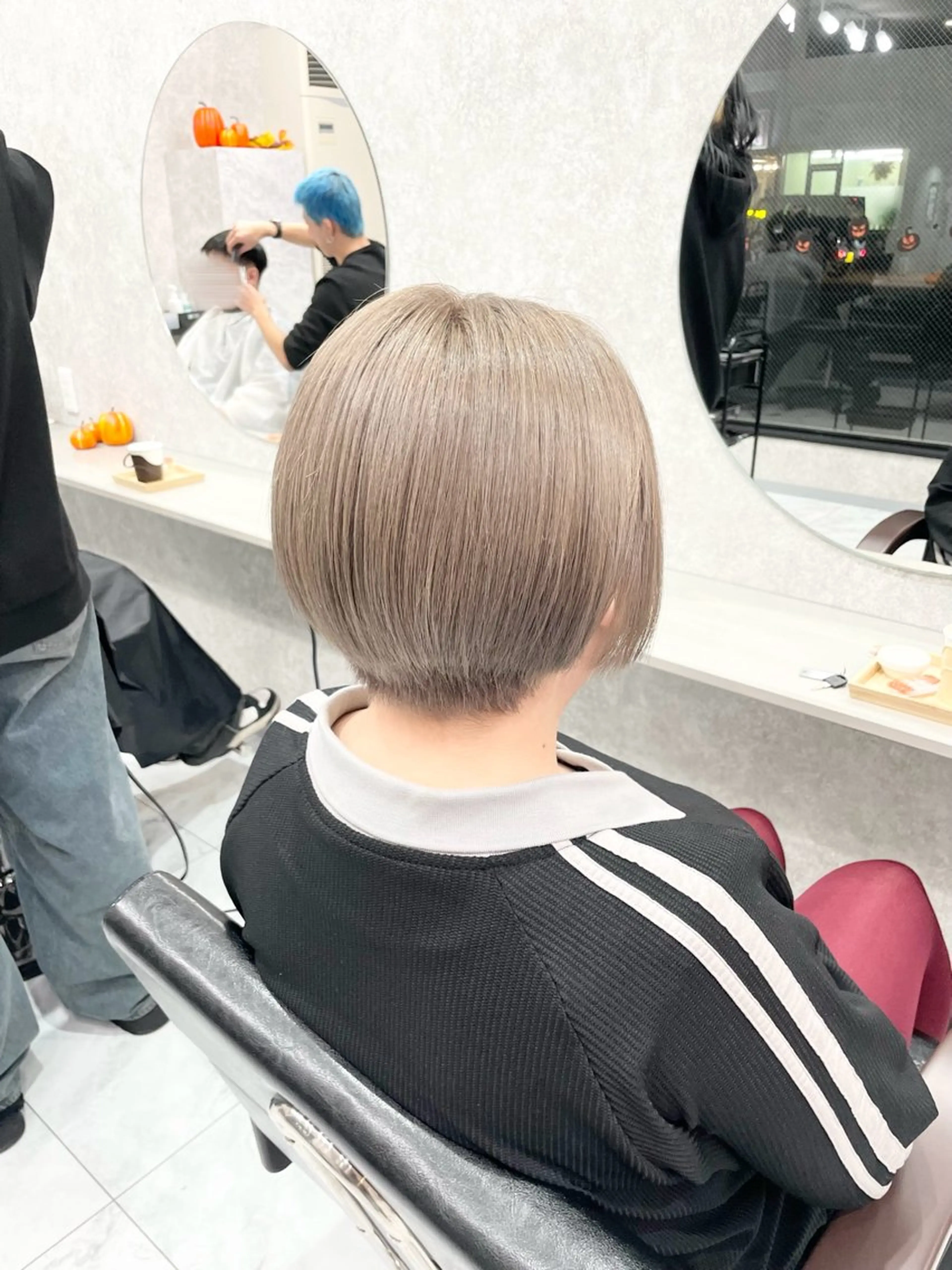 ショート 🦋ハイトーン🦋 石山 希理🦋のヘアスタイル