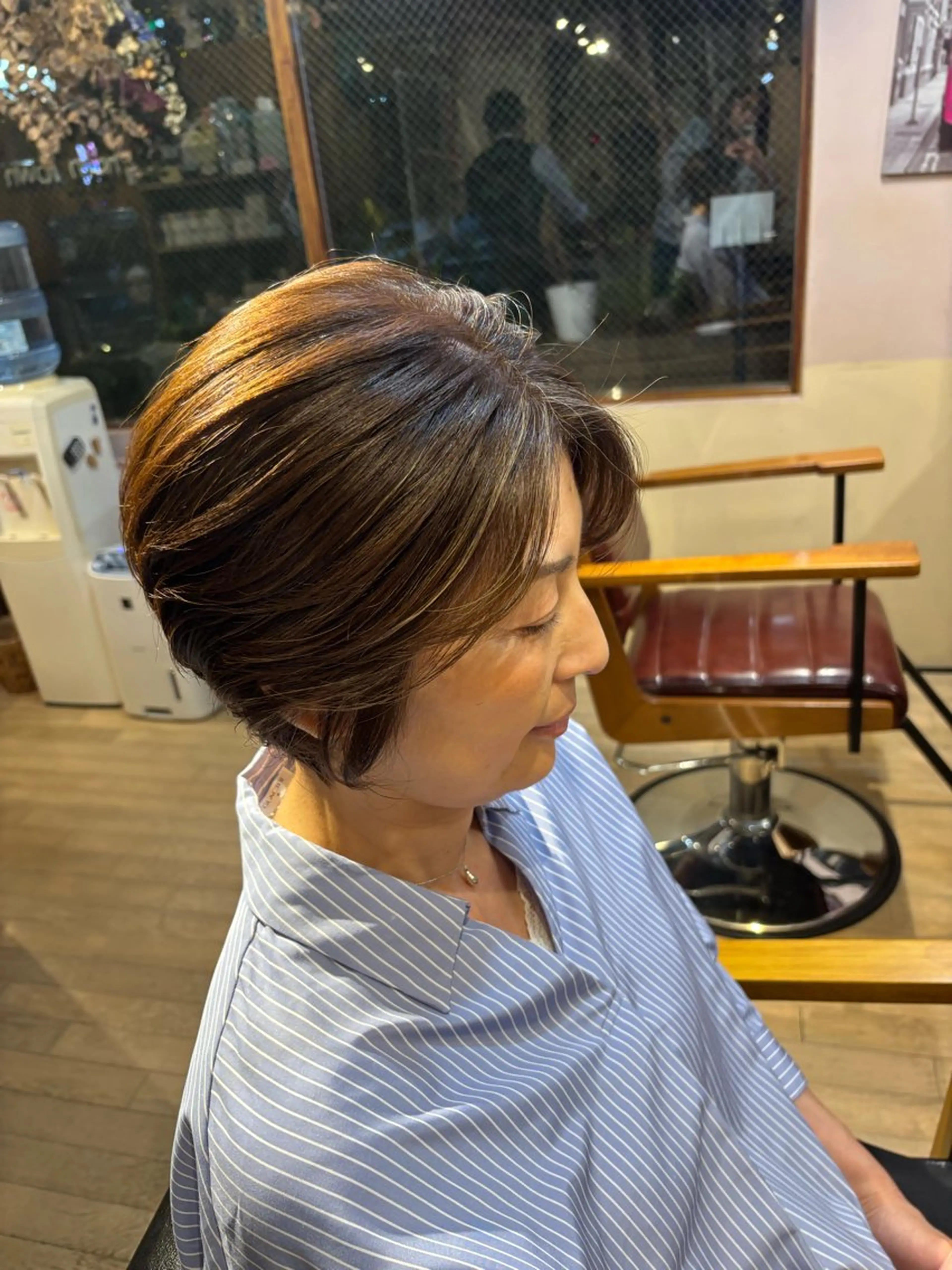 ショート ハイライト 多幸感×儚さ /代々木公園/リサのヘアスタイル