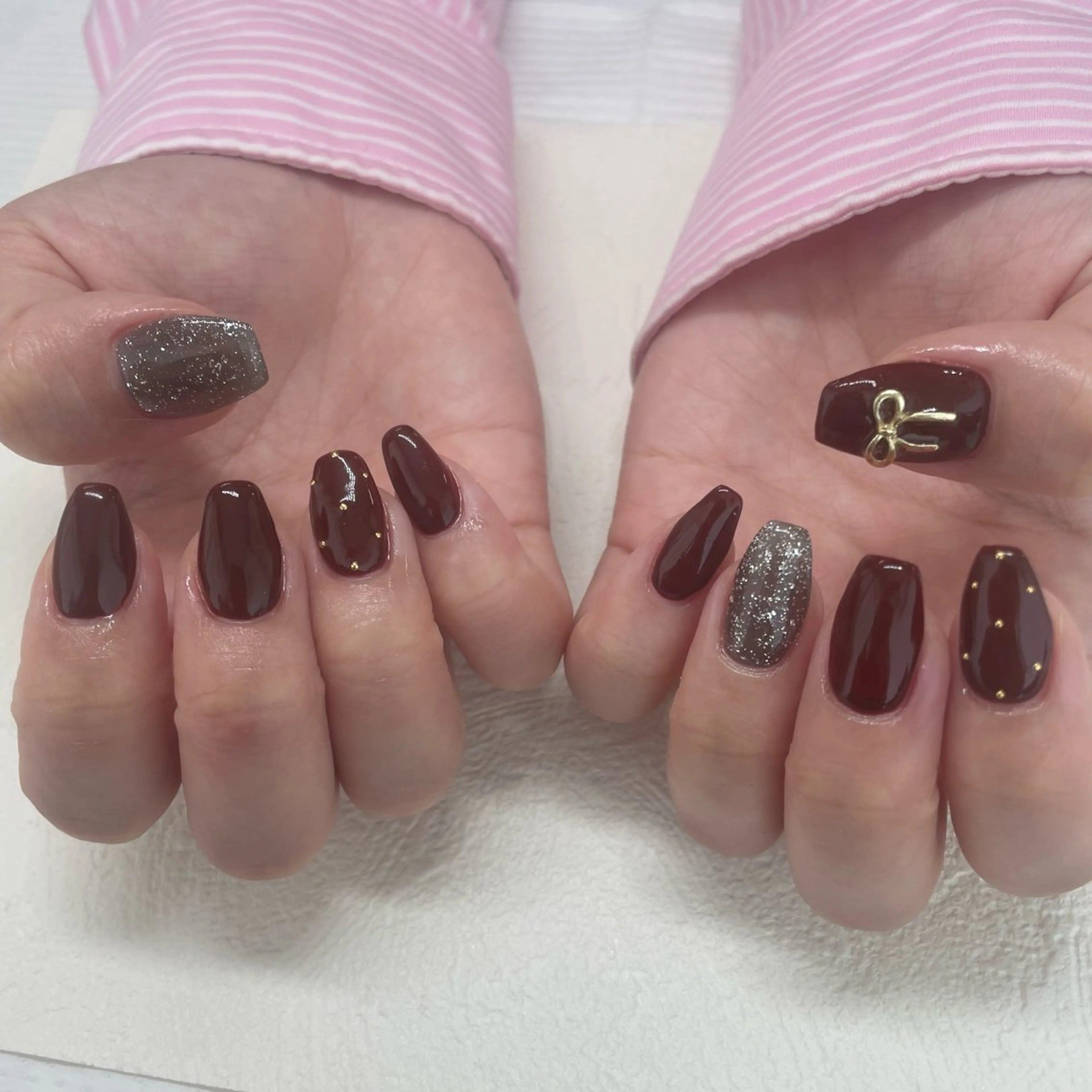 ネイル ハンドネイル 💖𝓜𝓲𝓸 /3月予約受付中💖のネイルデザイン