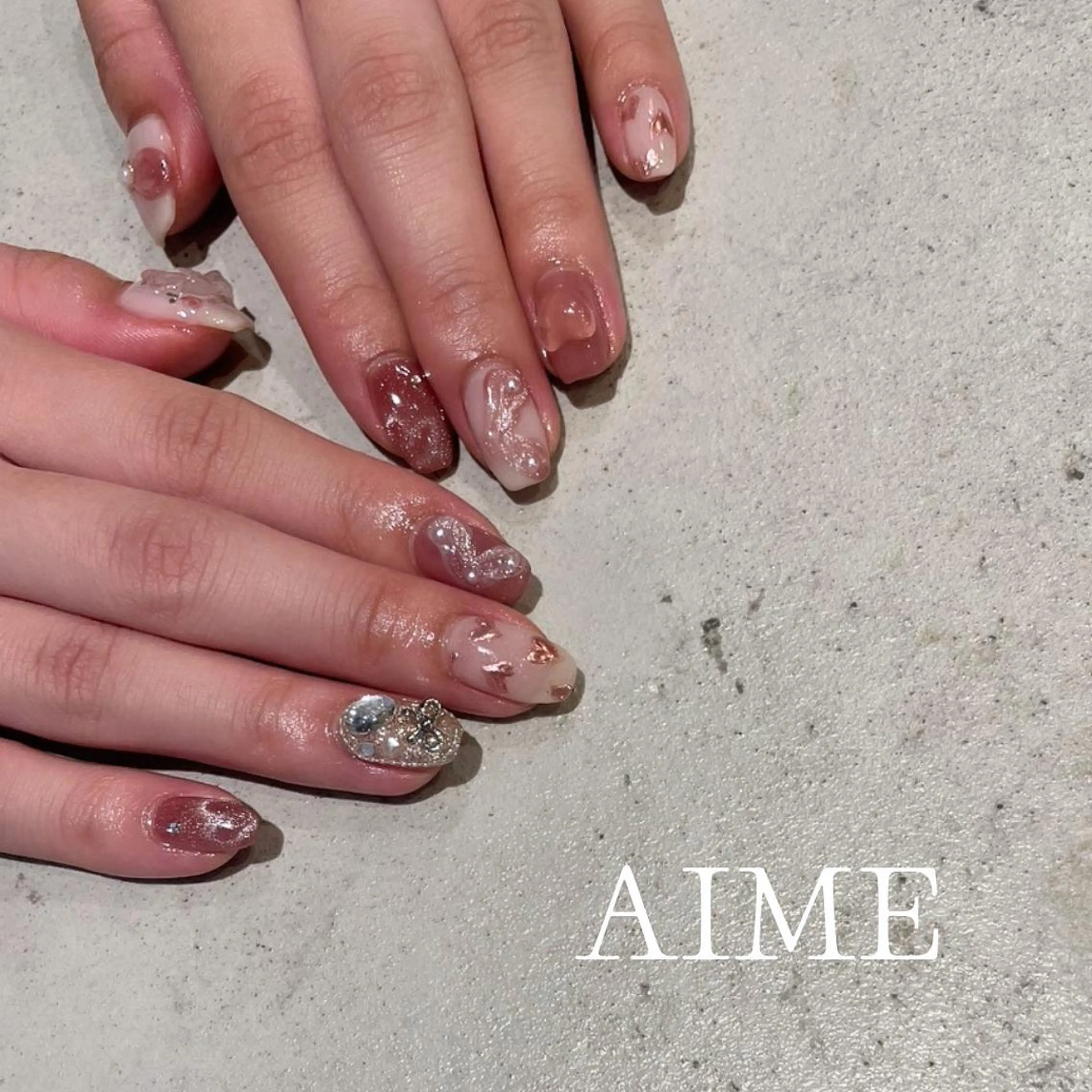 ネイル ハンドネイル AIME （momo）のネイルデザイン