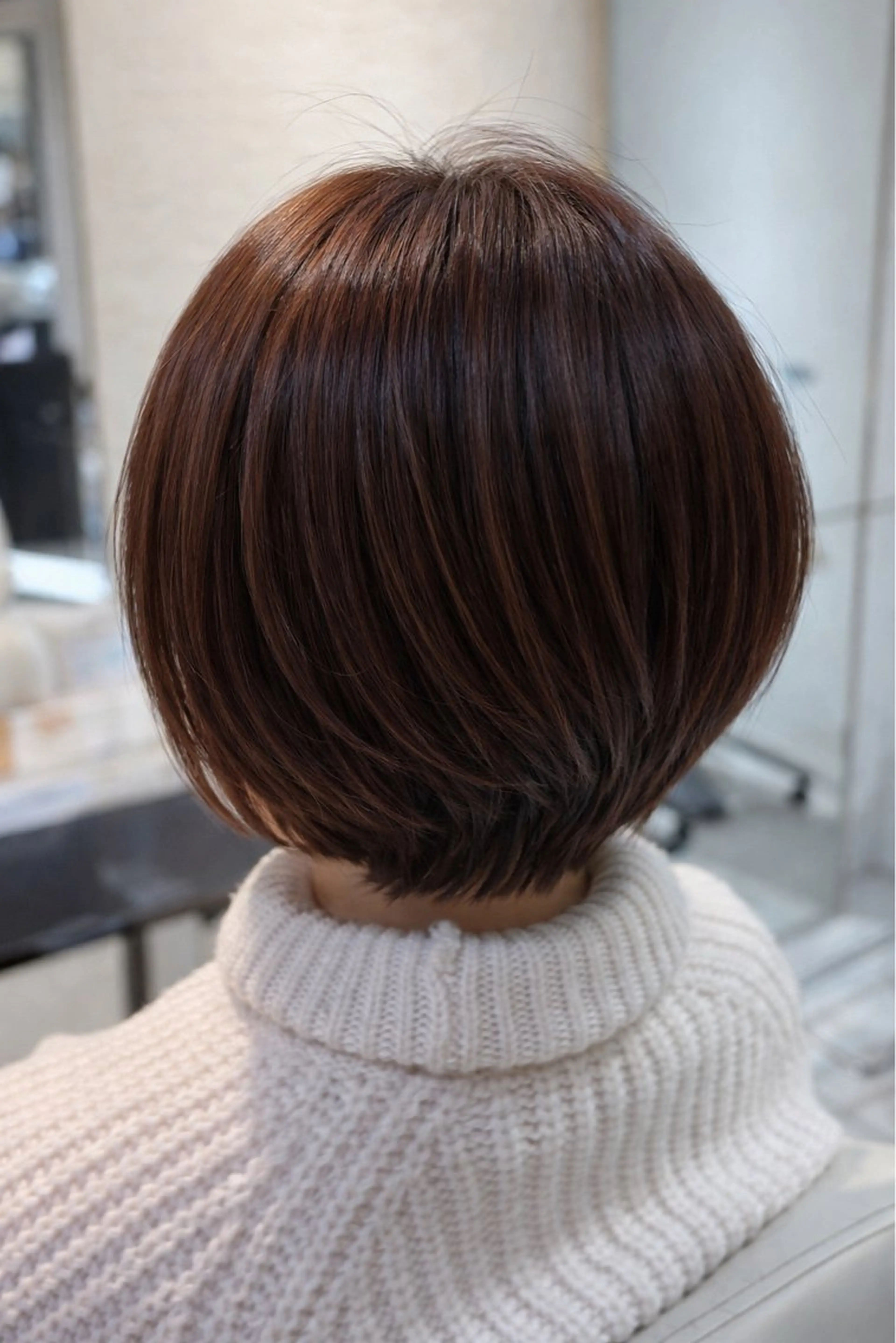 ショート 竹谷 奈津実のヘアスタイル