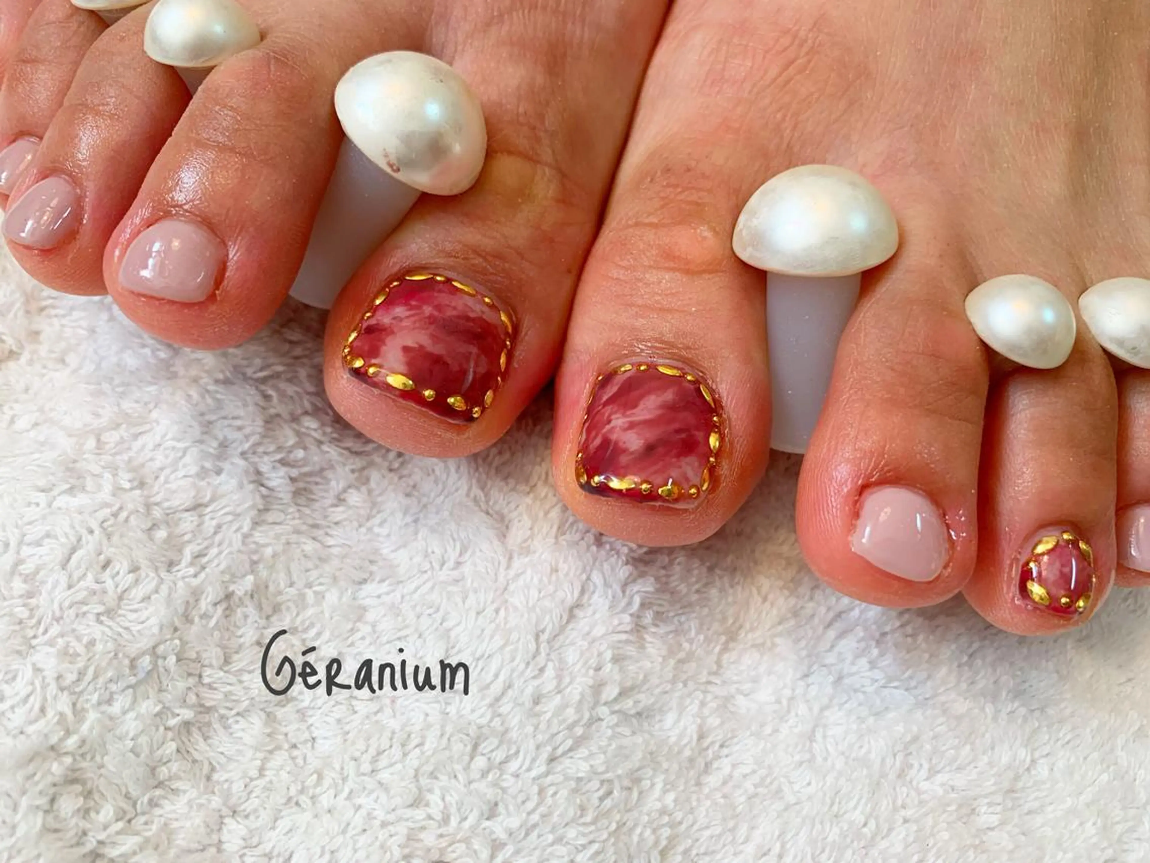 ネイル アートネイル ハンドネイル GéRanium Harukaのネイルデザイン