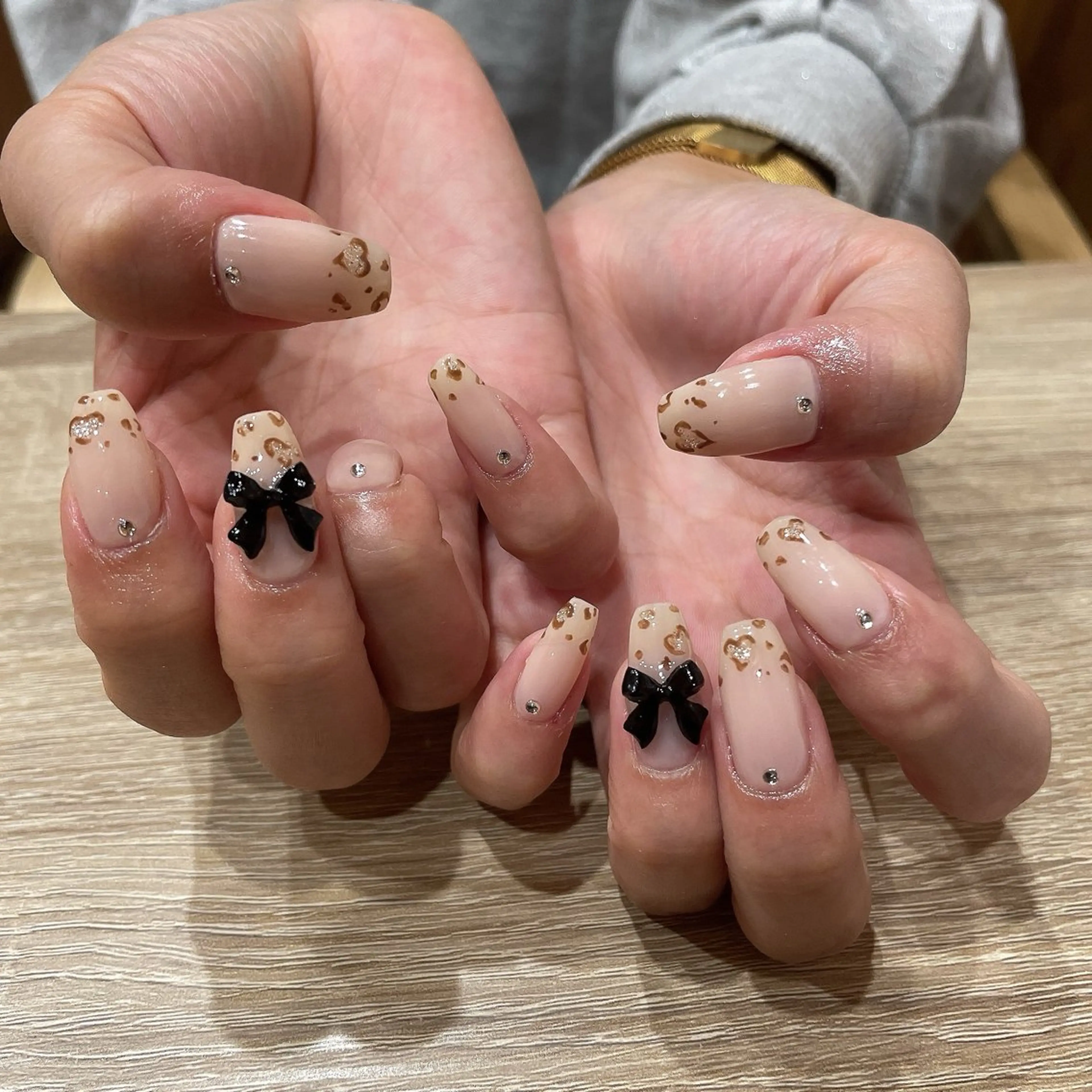 ネイル ロングネイル 持ち込み liberté🫧 新小岩のネイルデザイン