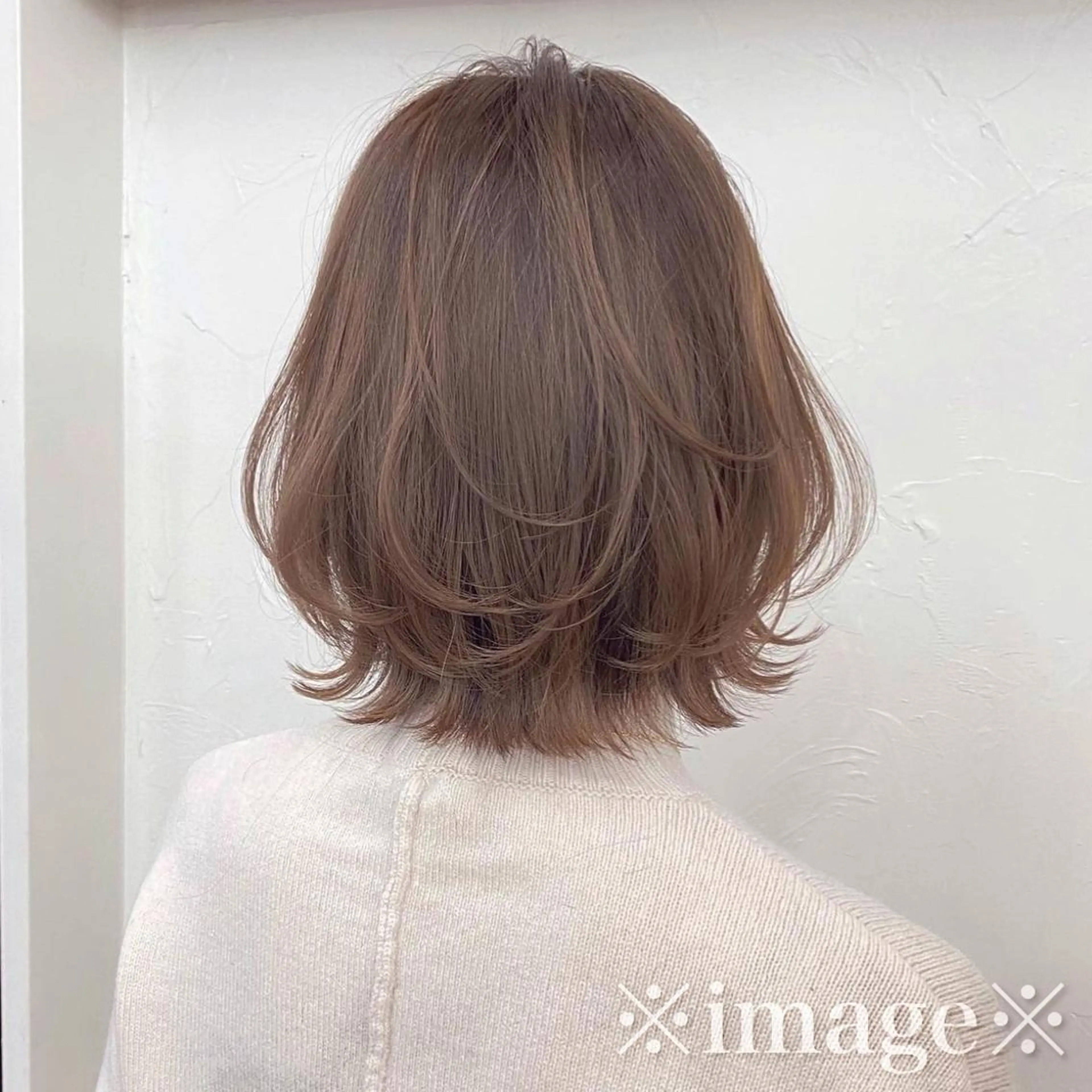 ミディアム 新宿/韓国レイヤー/ 顔まわり/メンズヘアのヘアスタイル