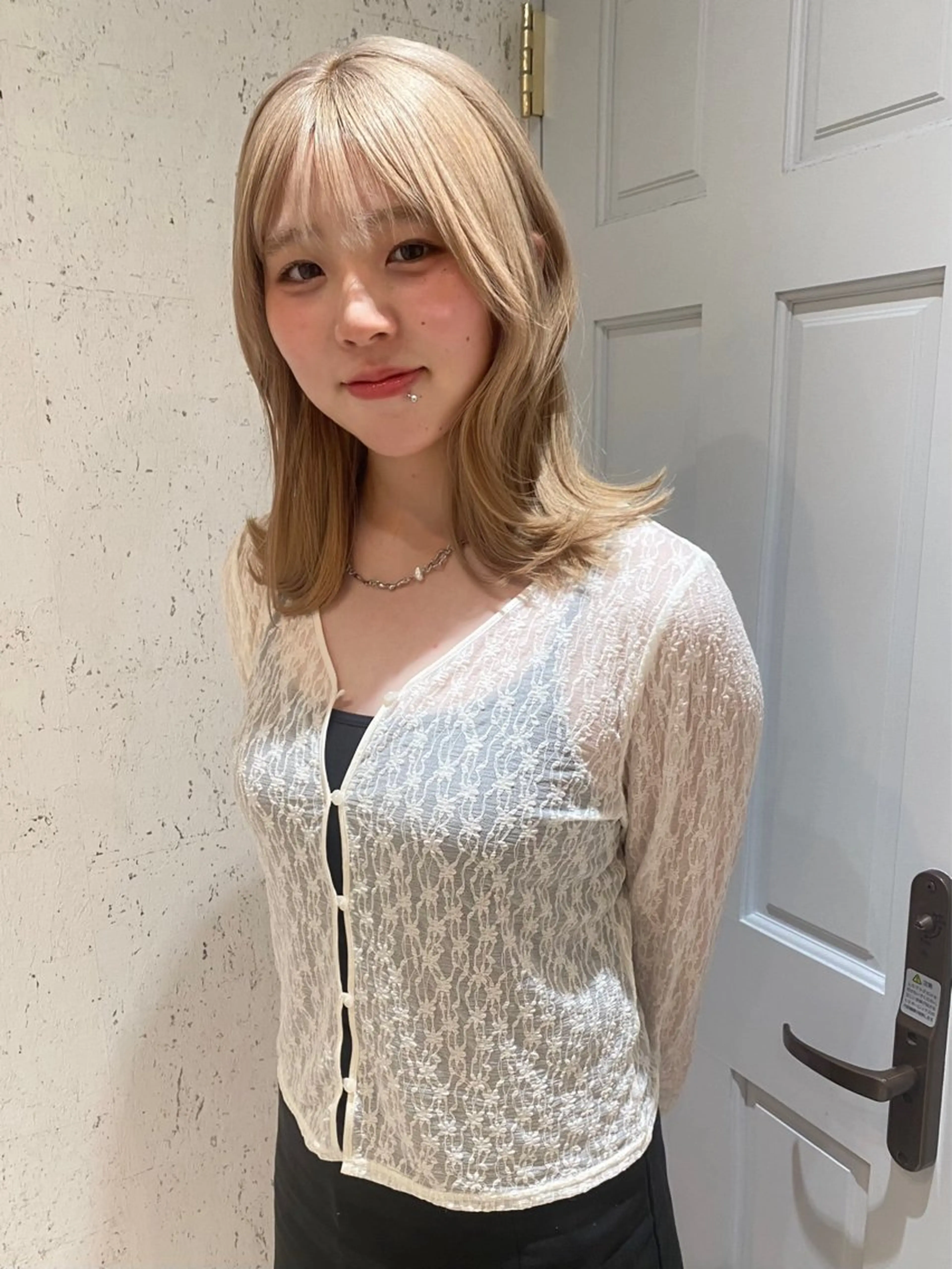 ミディアム カラー カット ヘアカラー トリートメント mai / linoah˚✧のヘアスタイル