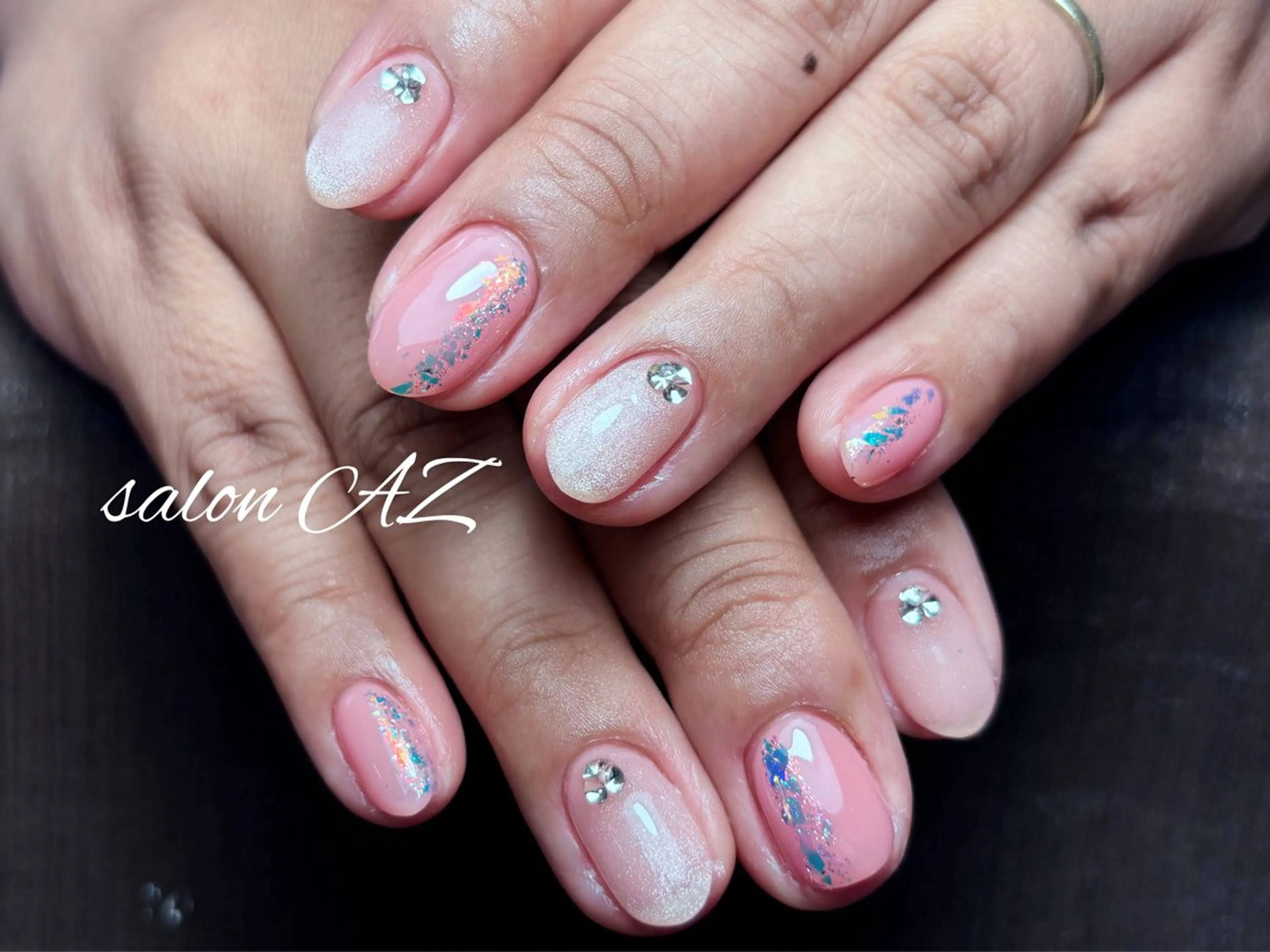 ネイル オフィスネイル ハンドネイル salon AZのネイルデザイン