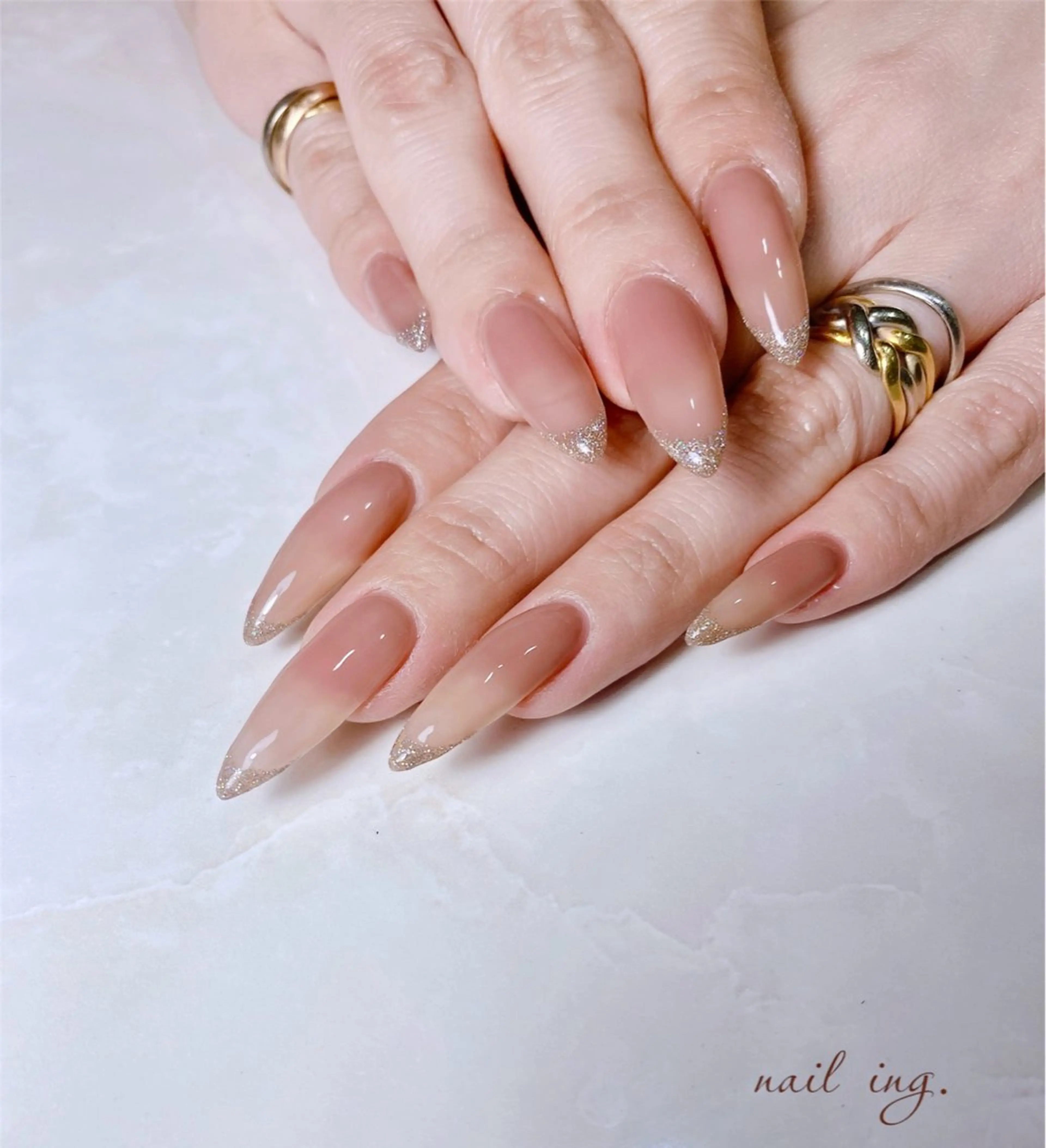 ネイル 持ち込み シンプルネイル ｉｎｇ .のネイルデザイン