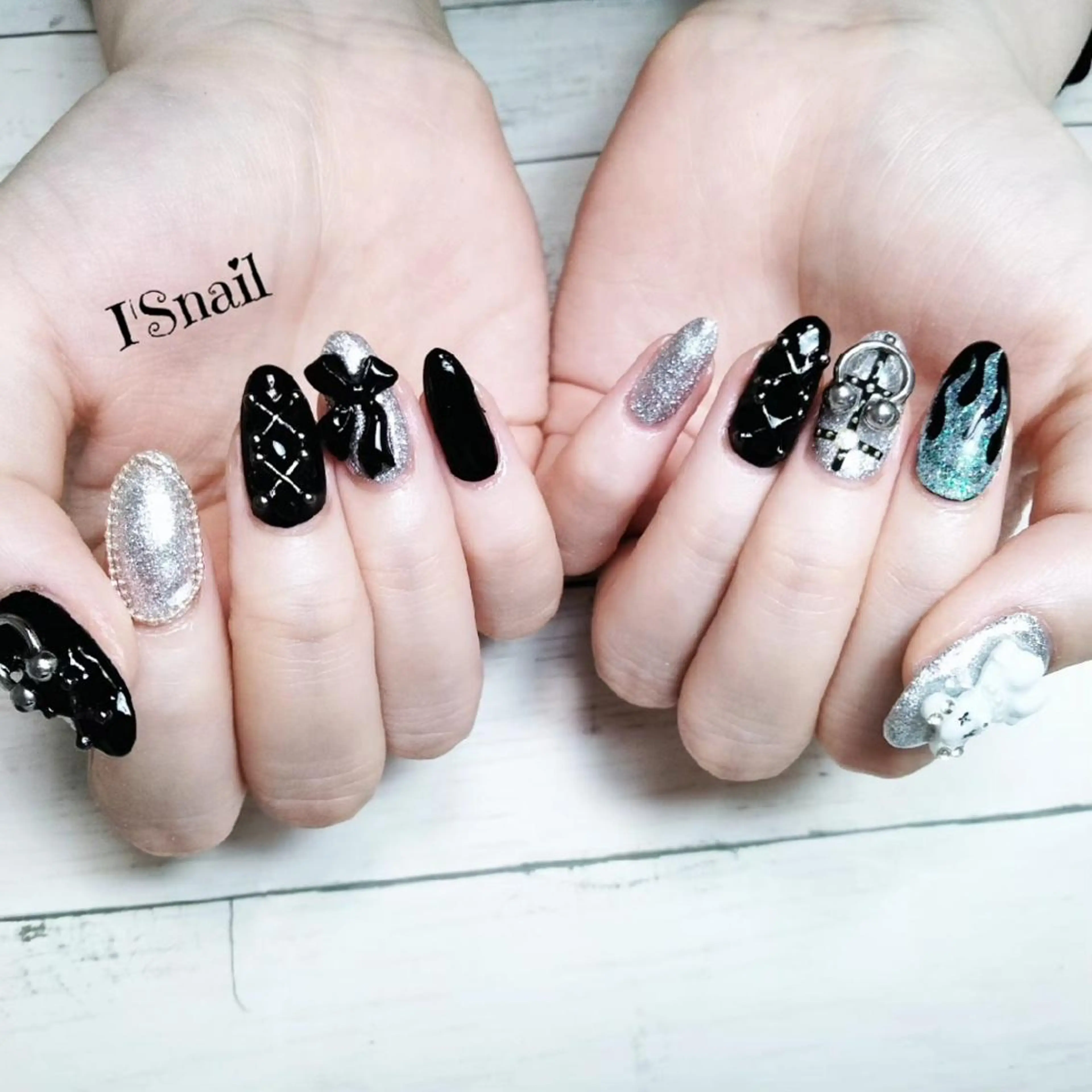 ネイル 持ち込み ハンドネイル I'S nail 佐野のネイルデザイン