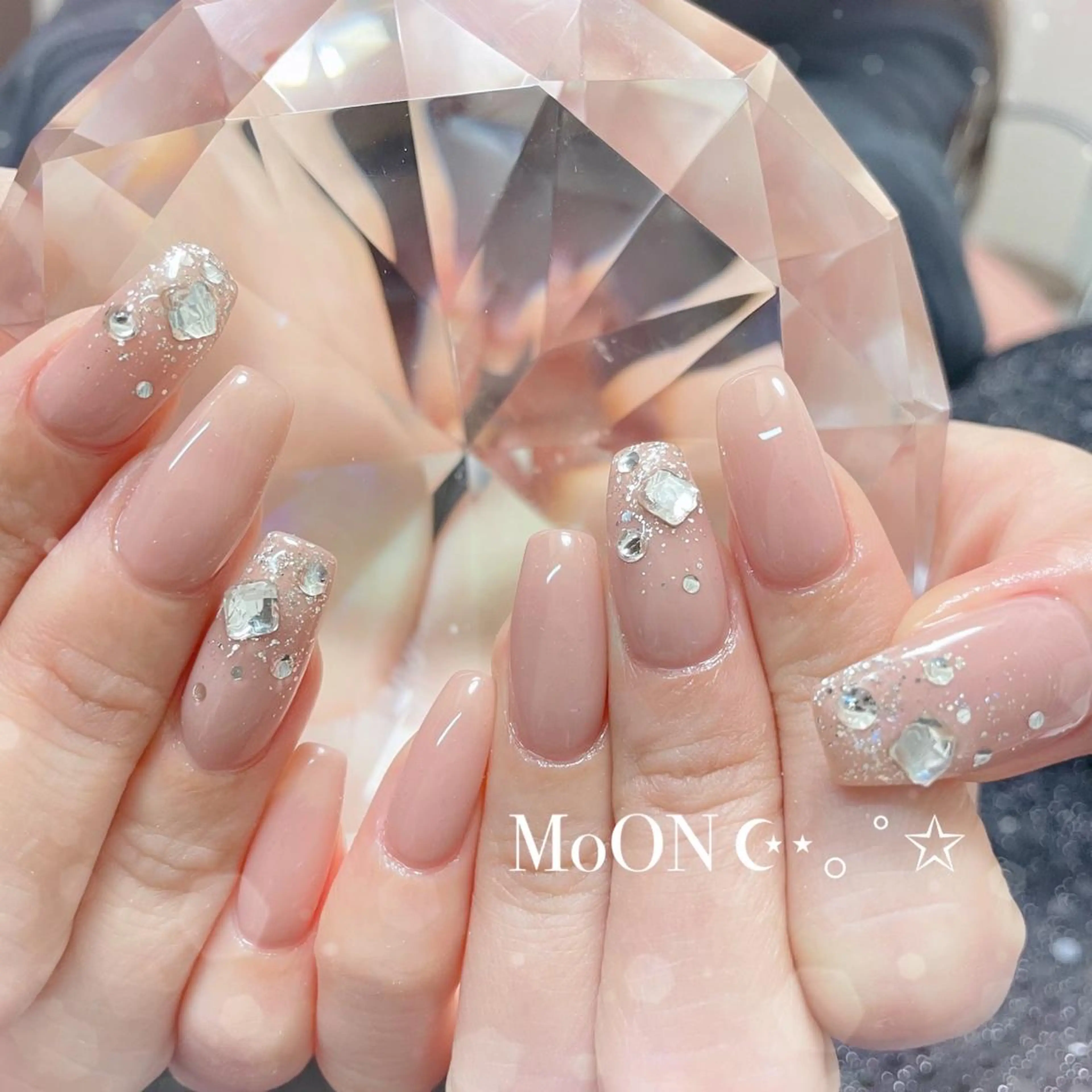 ネイル ハンドネイル ハンドケア MoON...❤︎ MeGuのネイルデザイン