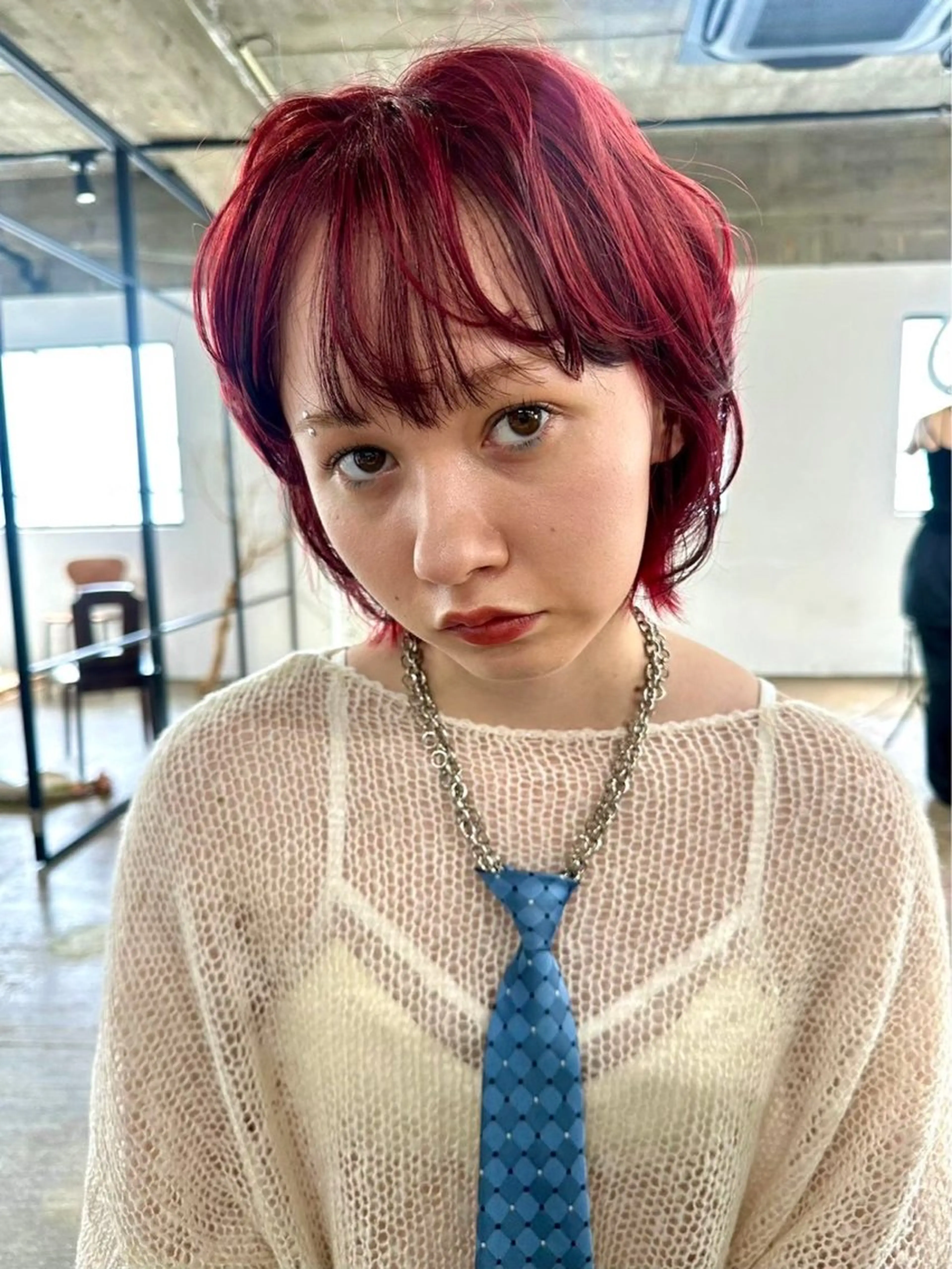ショート 栂野 実々のヘアスタイル
