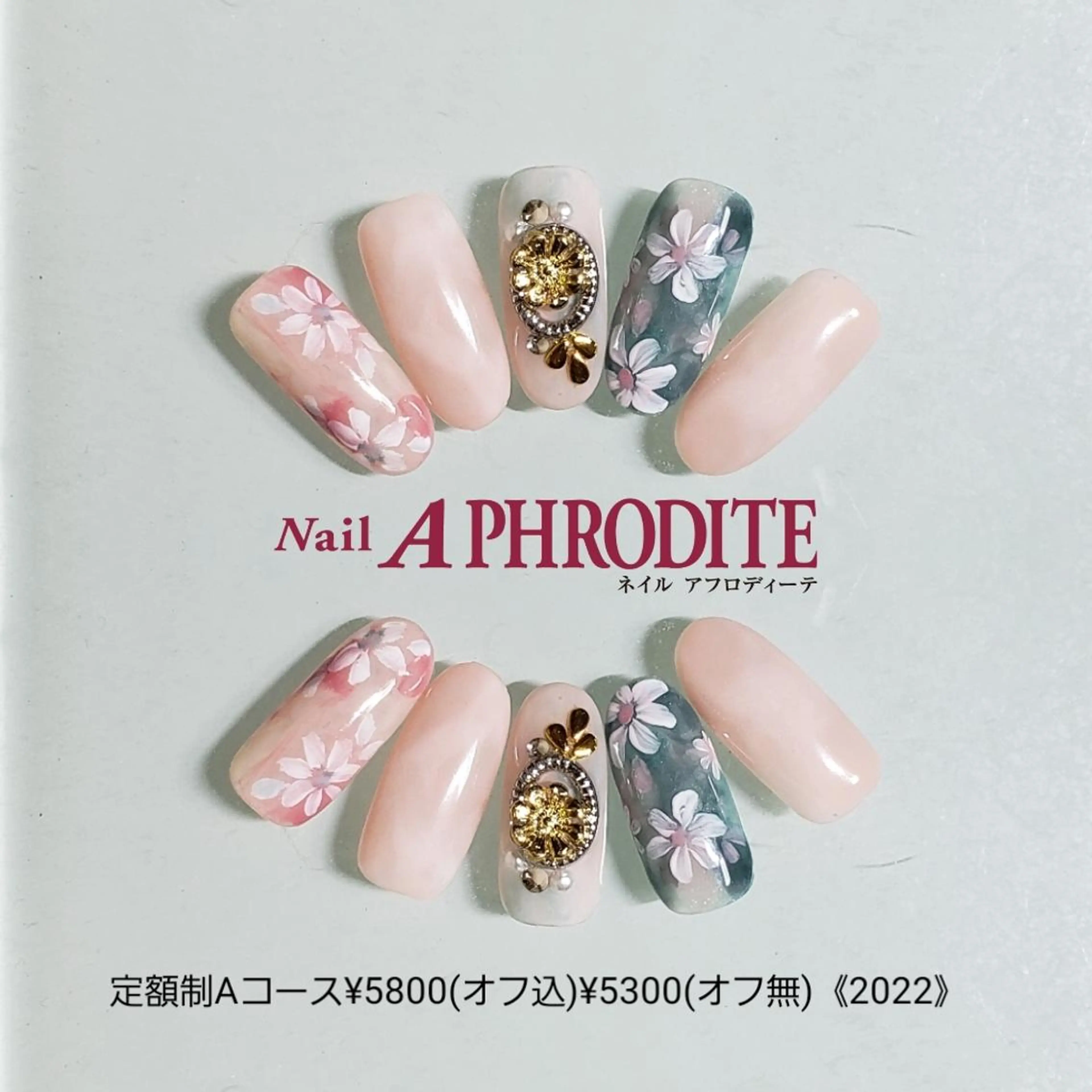 ネイル 持ち込み ニュアンスネイル ハンドネイル Nail  Aphroditeのネイルデザイン
