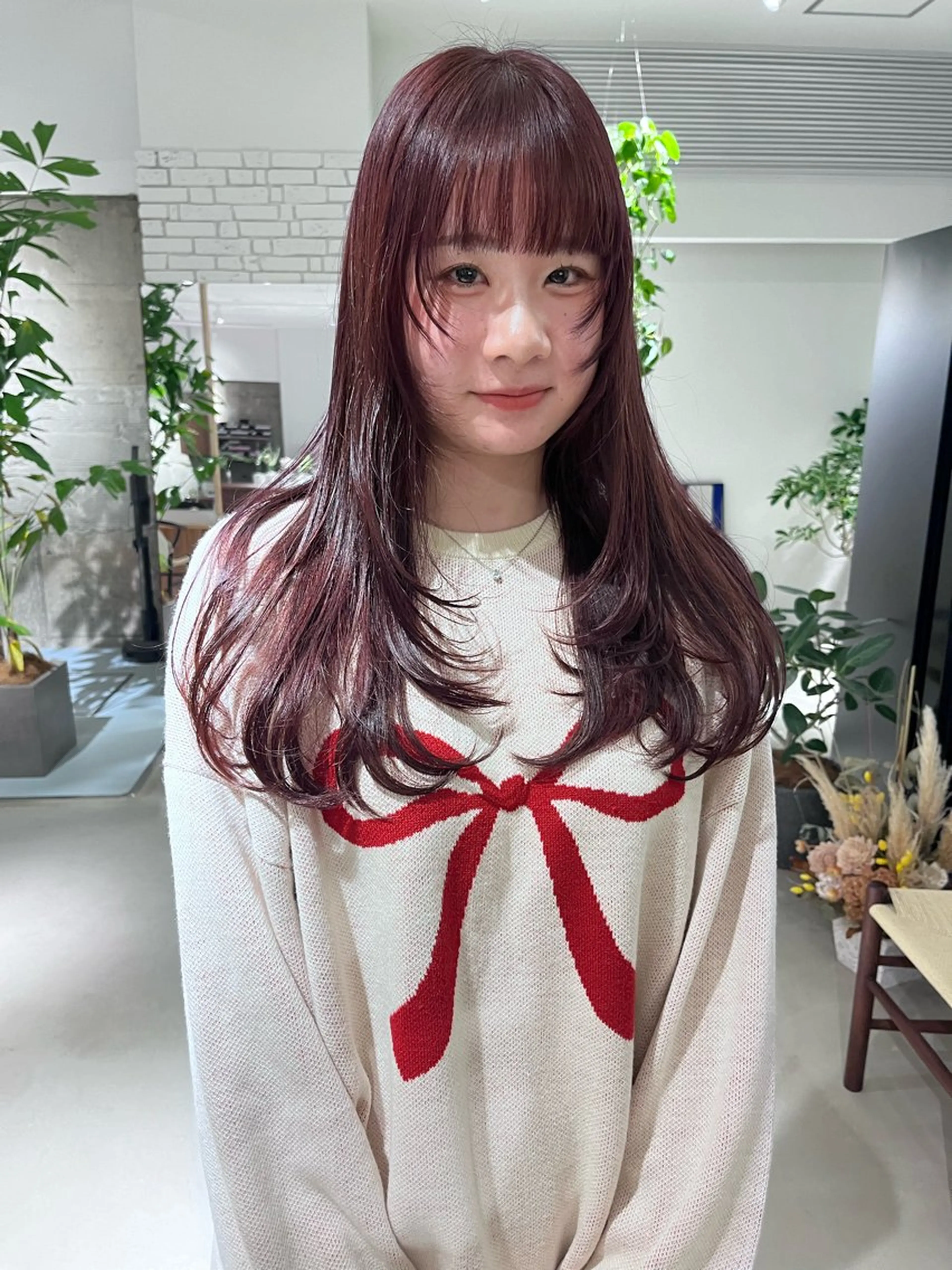 ♥️spring coupon♥️暖色カラー＋似合わせカットの写真