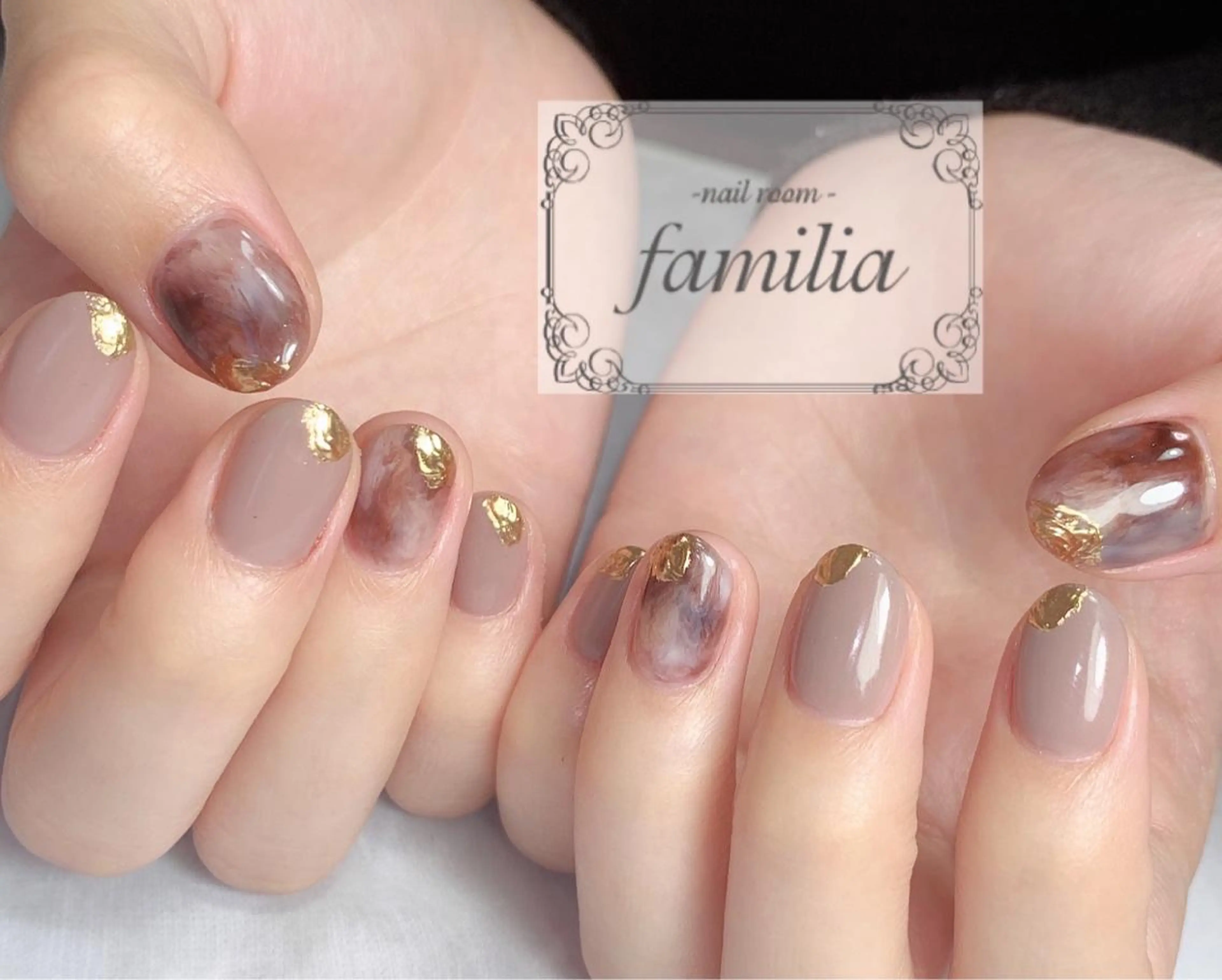 ネイル ハンドネイル -nailroom- familiaのネイルデザイン