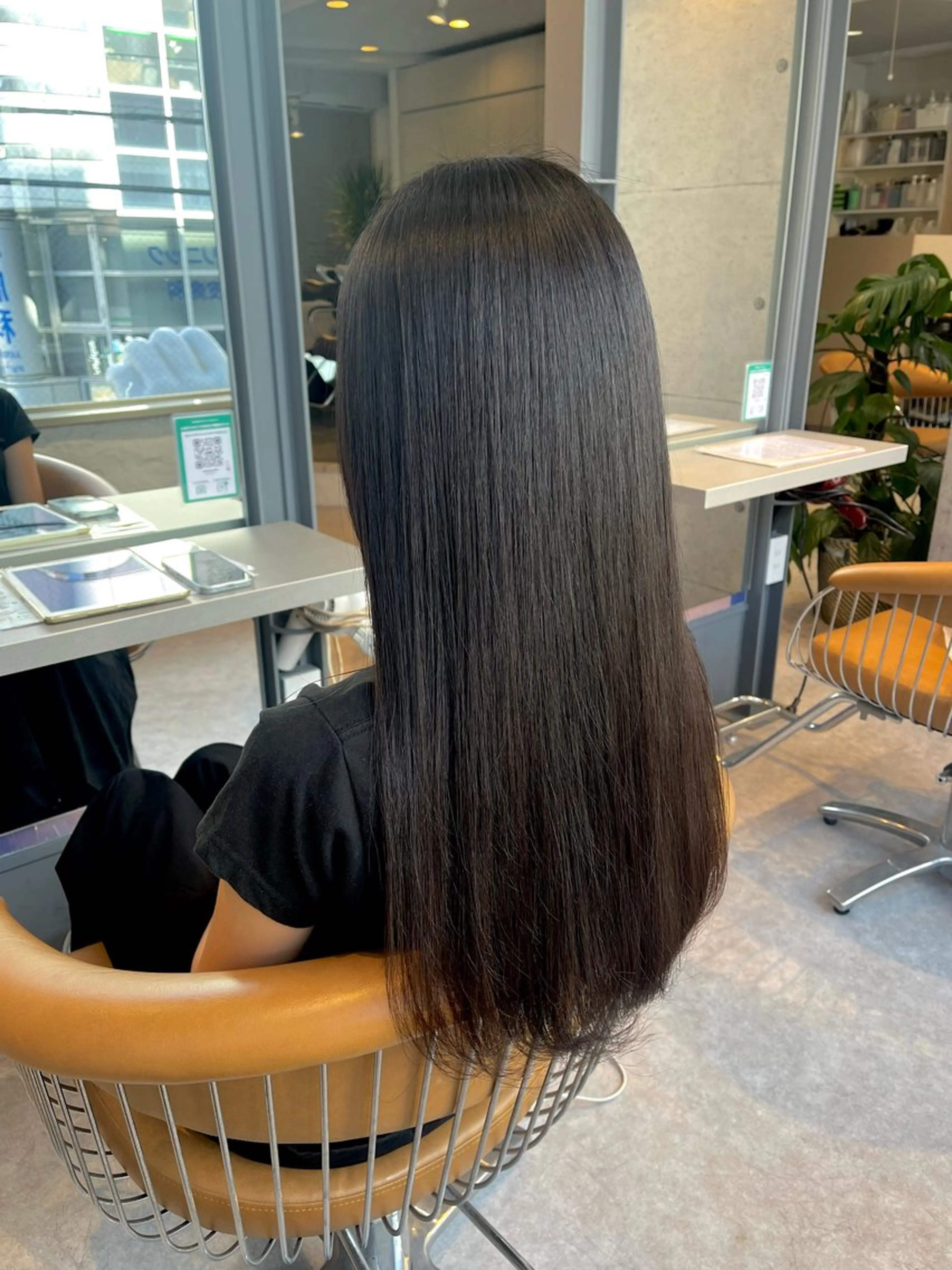 ロング うしだ かおるのヘアスタイル