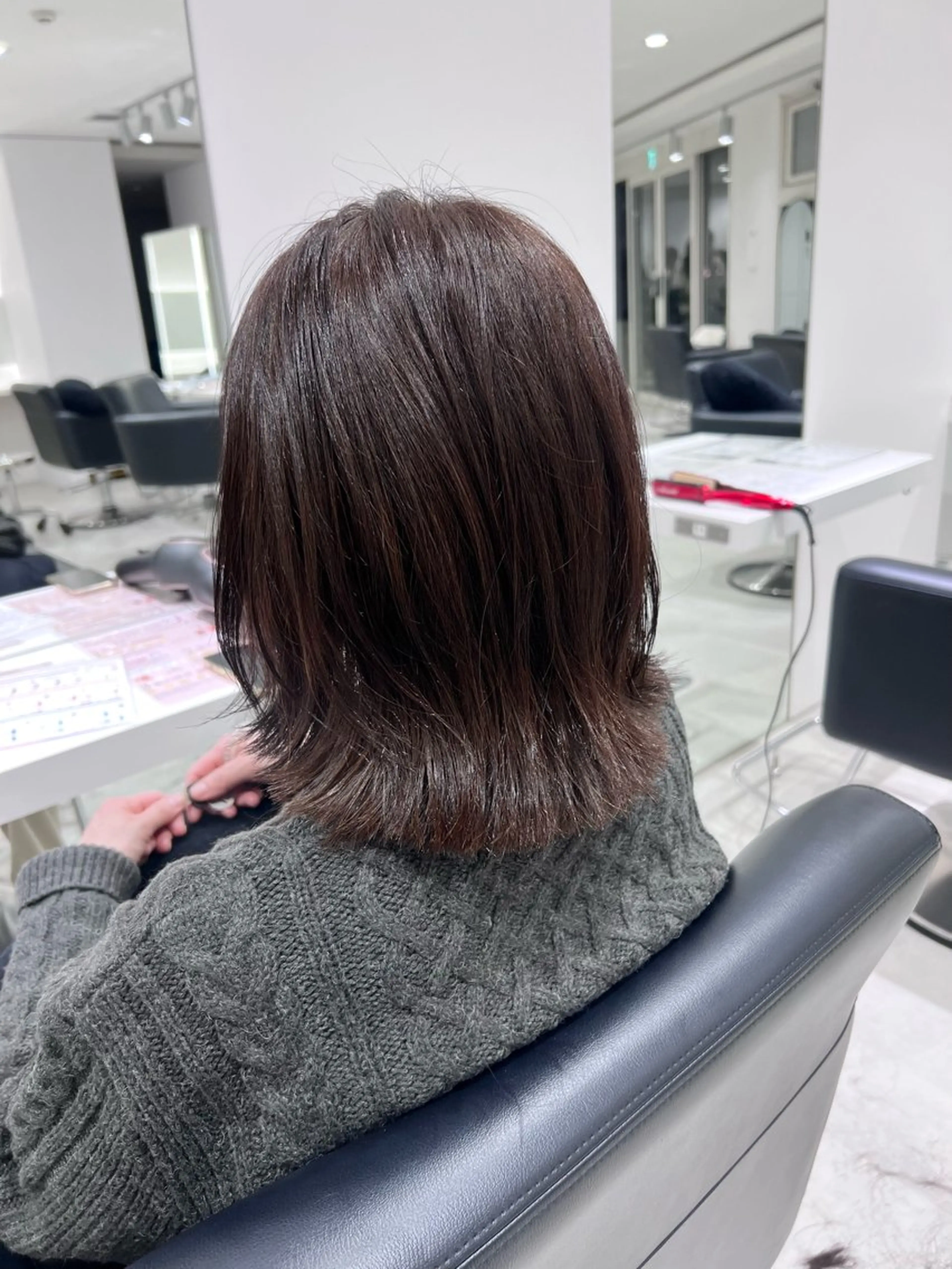 ミディアム 🖤:抜け感×大人 スタイル/Aoiのヘアスタイル