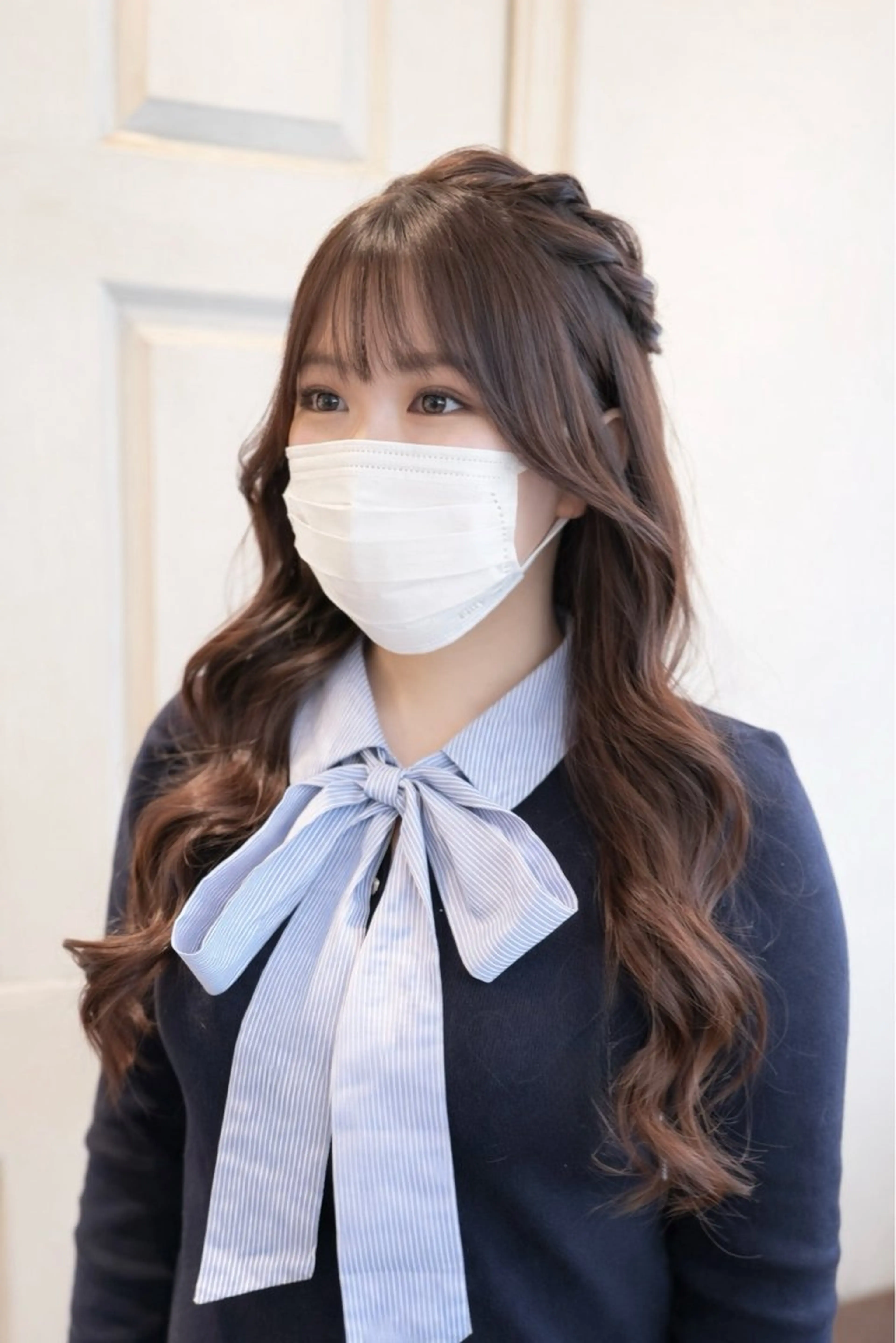 ロング デート ヨシンモリ ヘアセット ヘアメイク美容師 🦋サカモトレナ🦋のヘアスタイル