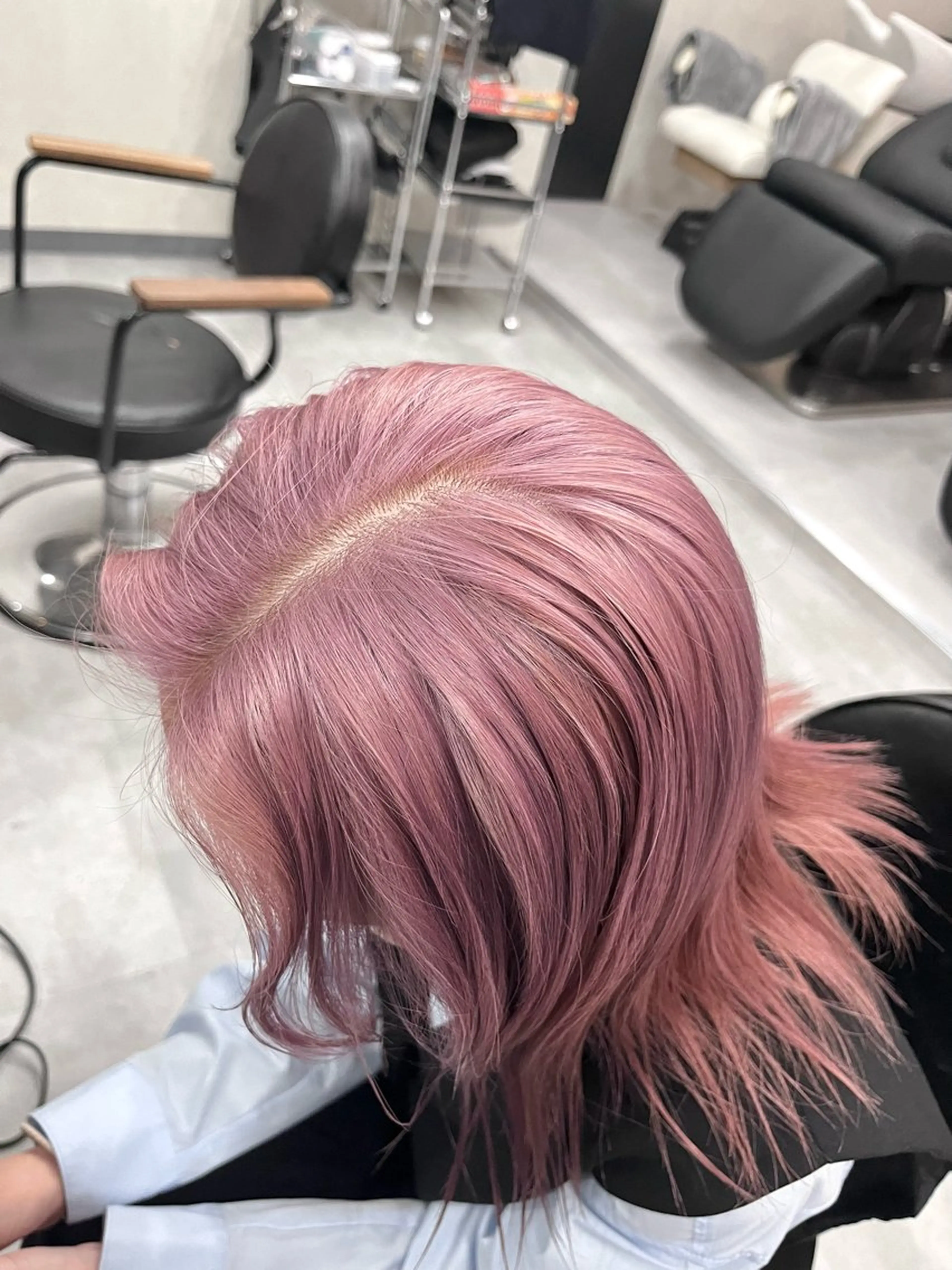 ロング カラー ハイトーン髪質改善 🫧大阪/kanonのヘアスタイル