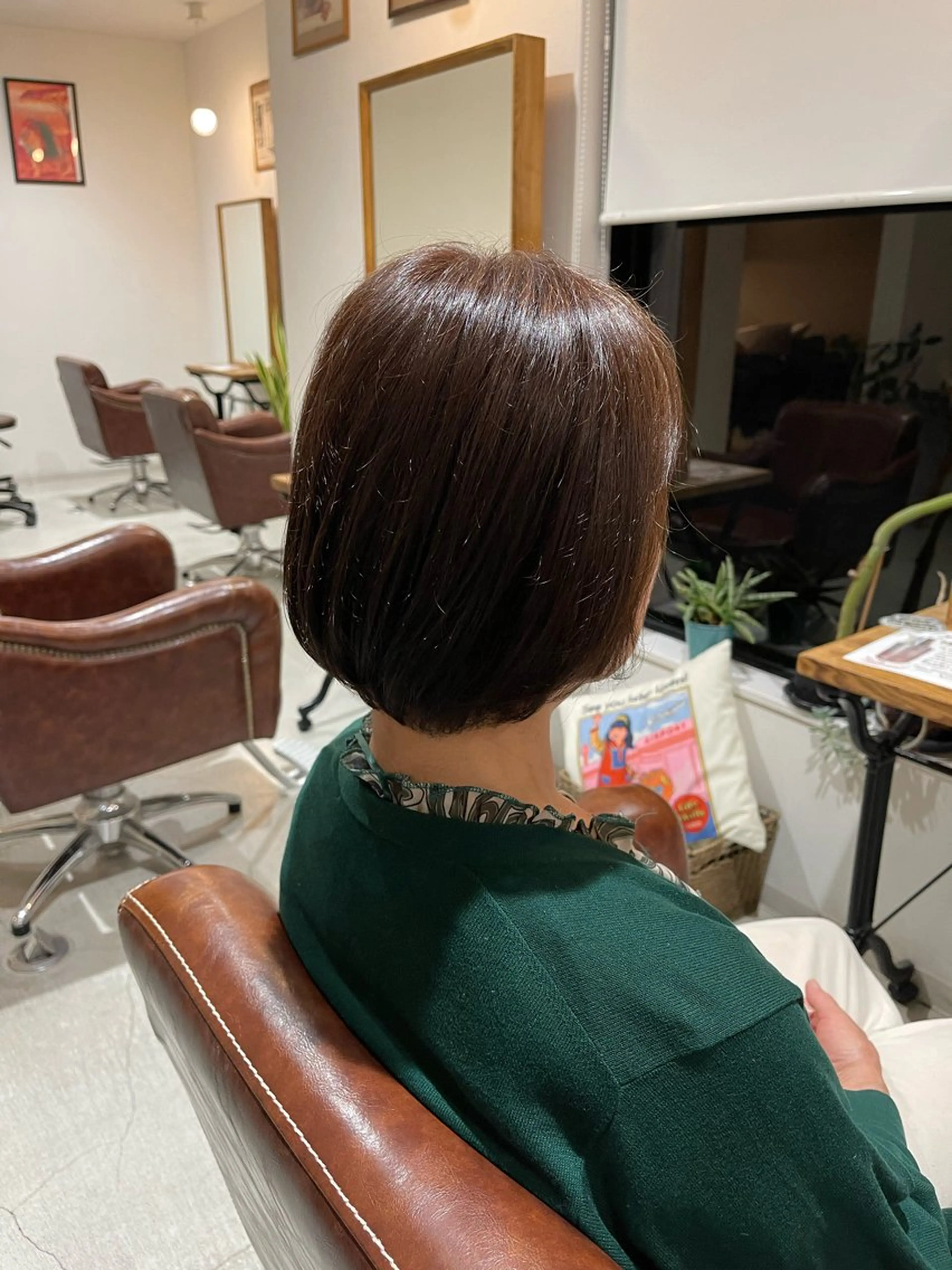 ショート カラー カット ヘアカラー 増田 夏季のヘアスタイル