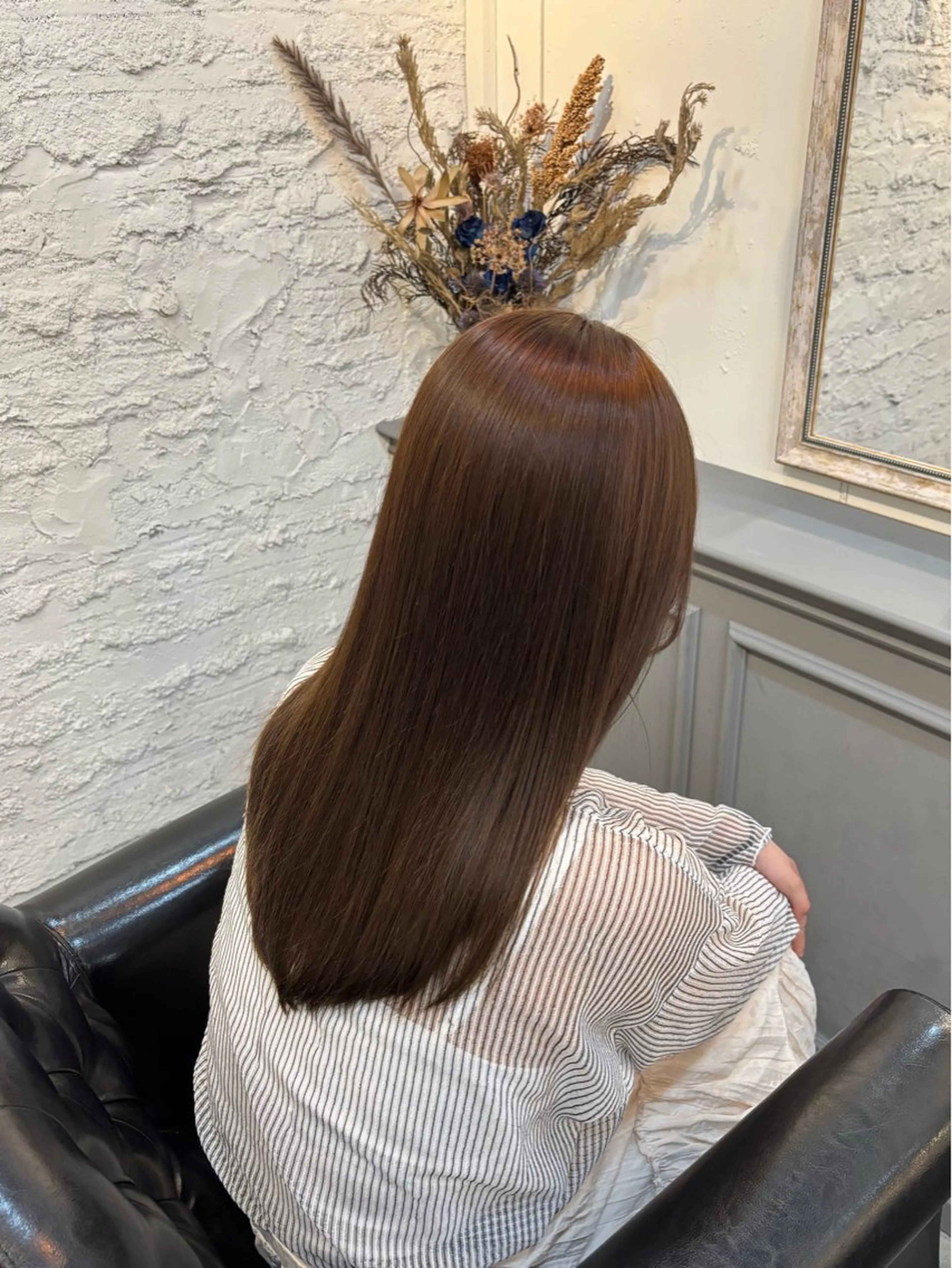ロング カラー 関口 玲那のヘアスタイル