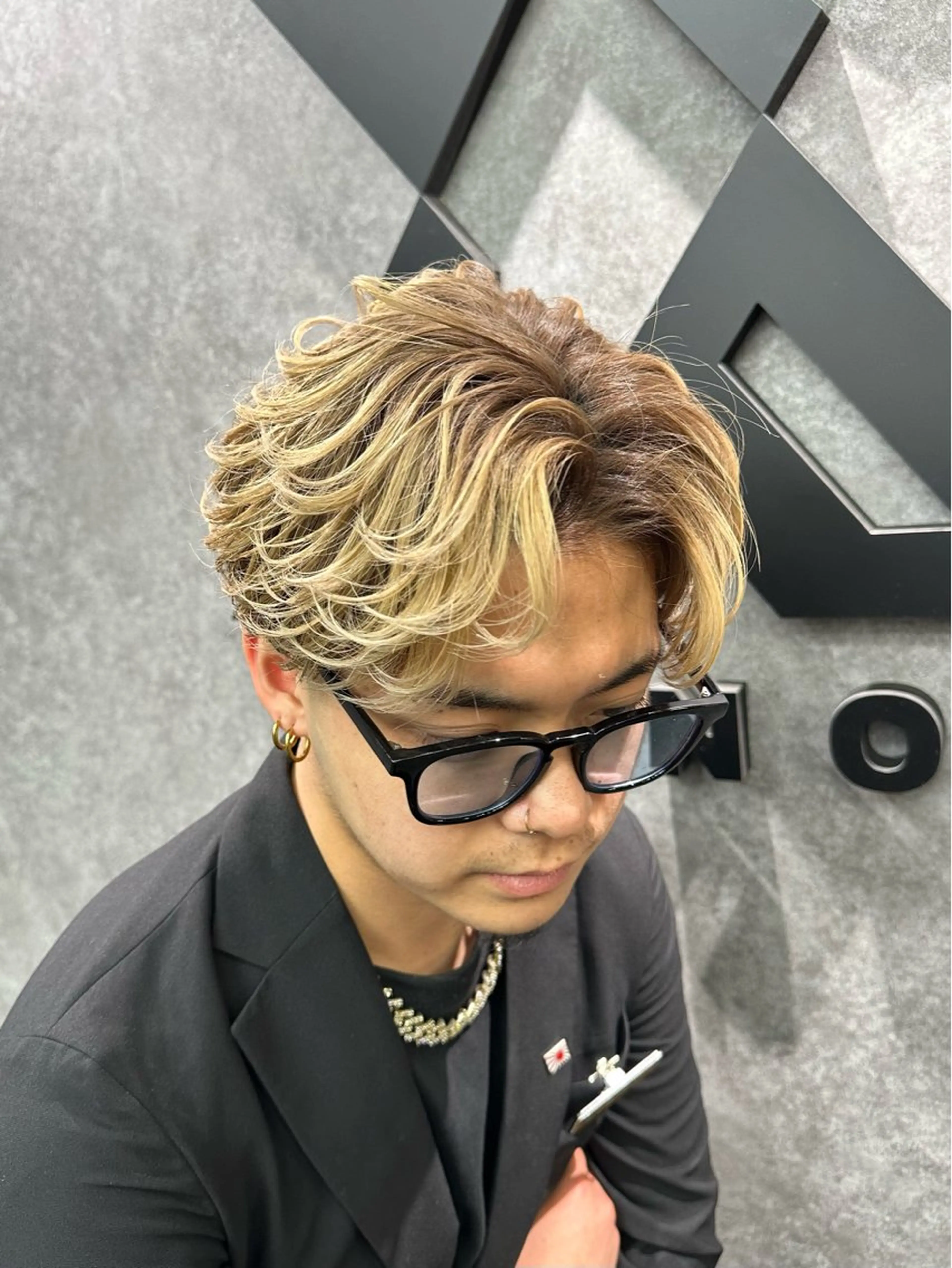 ショート カット ヘアセット 🔥シャドウパーマ 特化🔥勇斗のヘアスタイル