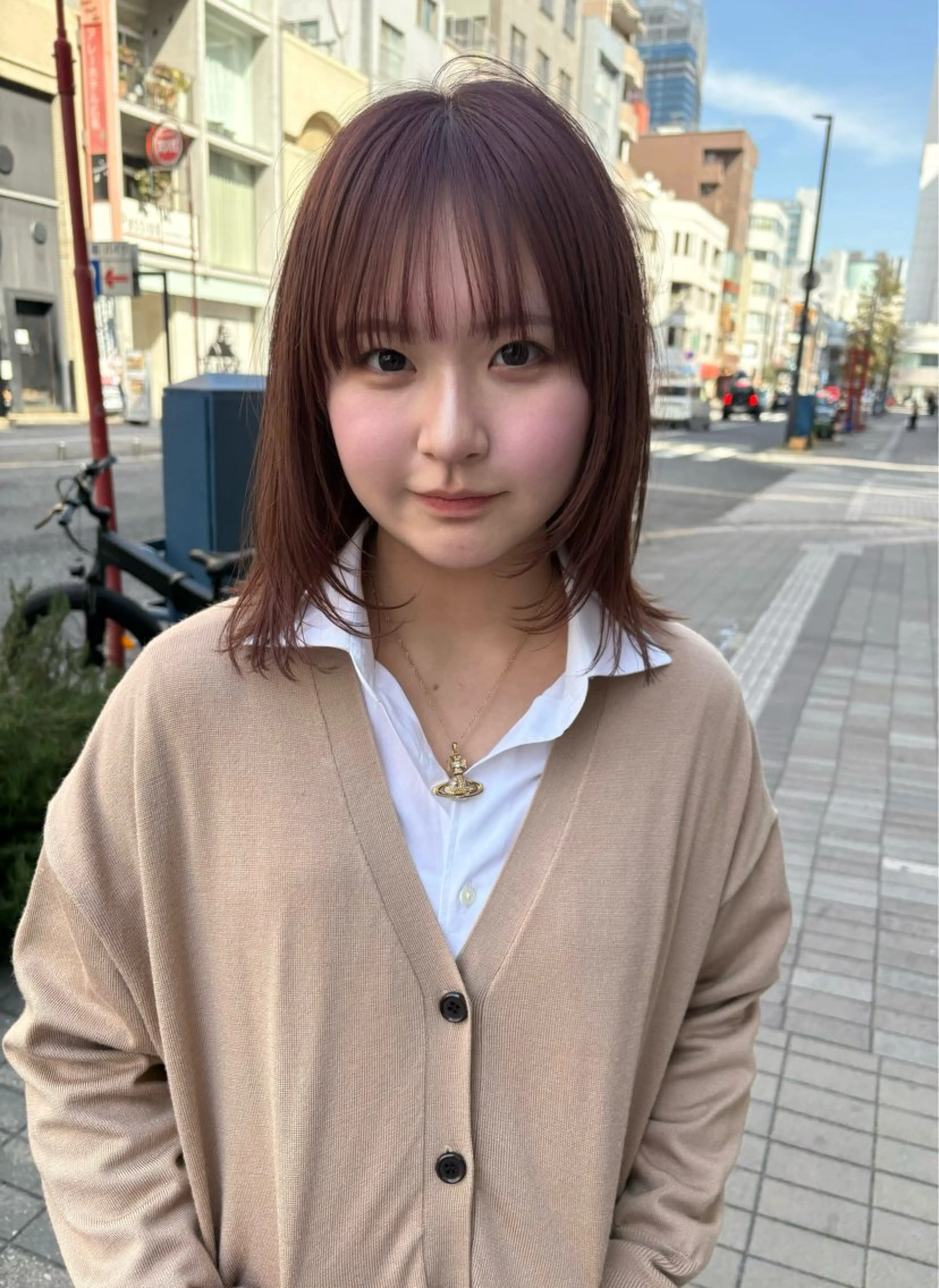 ミディアム カット ヘアカラー 【ショート／レイヤー 】kotaroのヘアスタイル