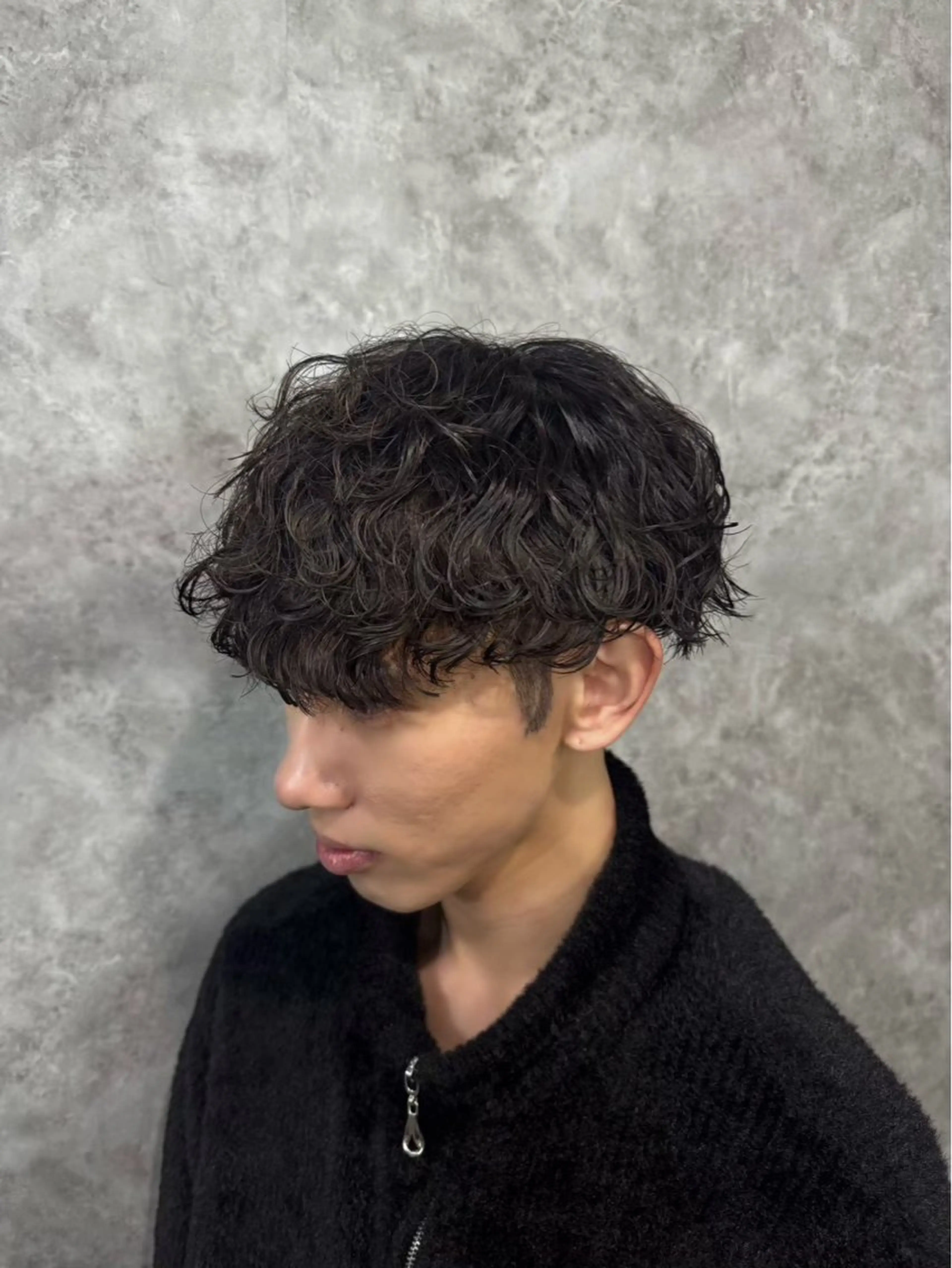 ショート パーマ カット パーマ トリートメント 髪質改善 /絹髪🫧ゆたかのヘアスタイル