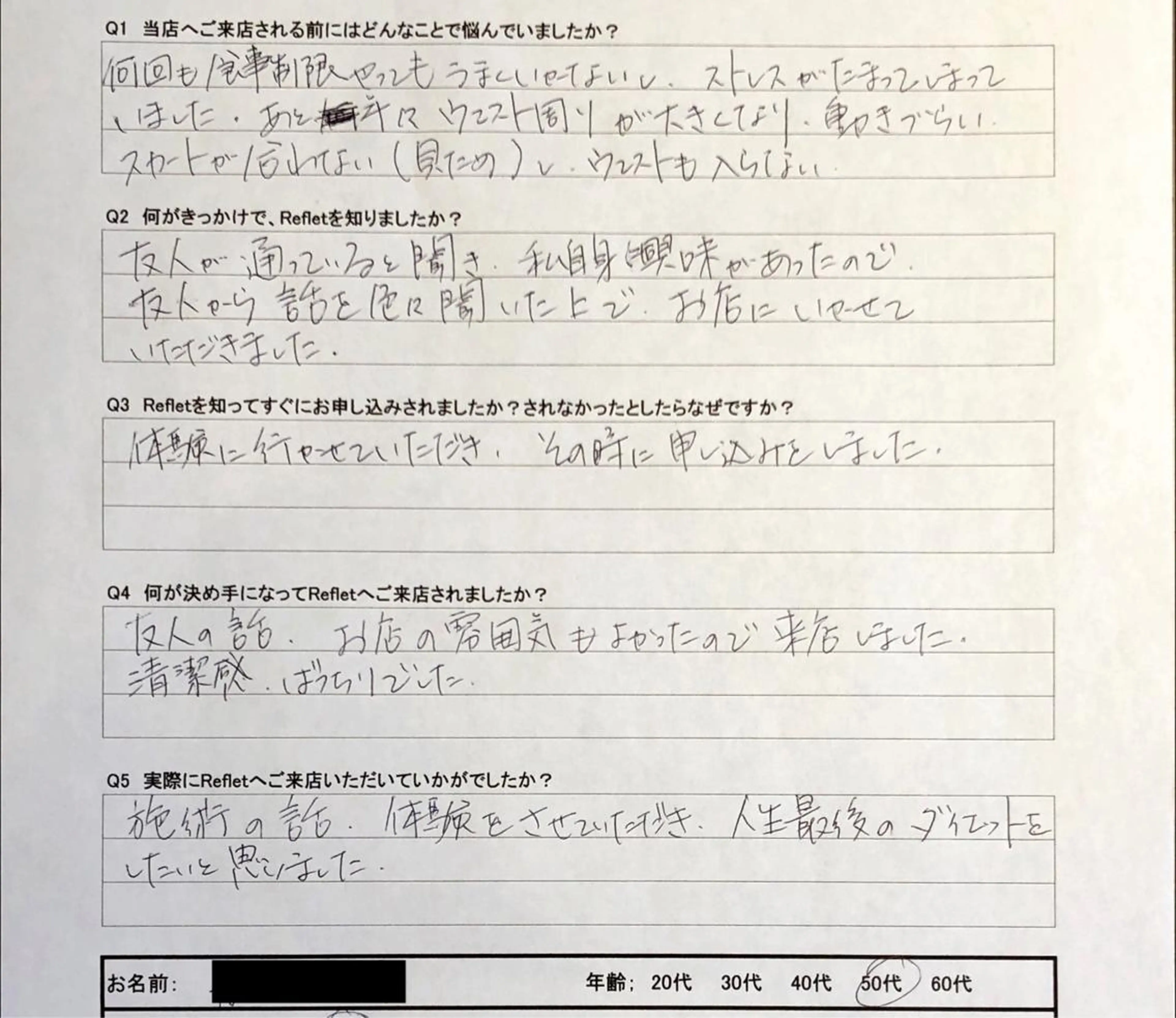 水野 志穂のエステ・リラクイメージ