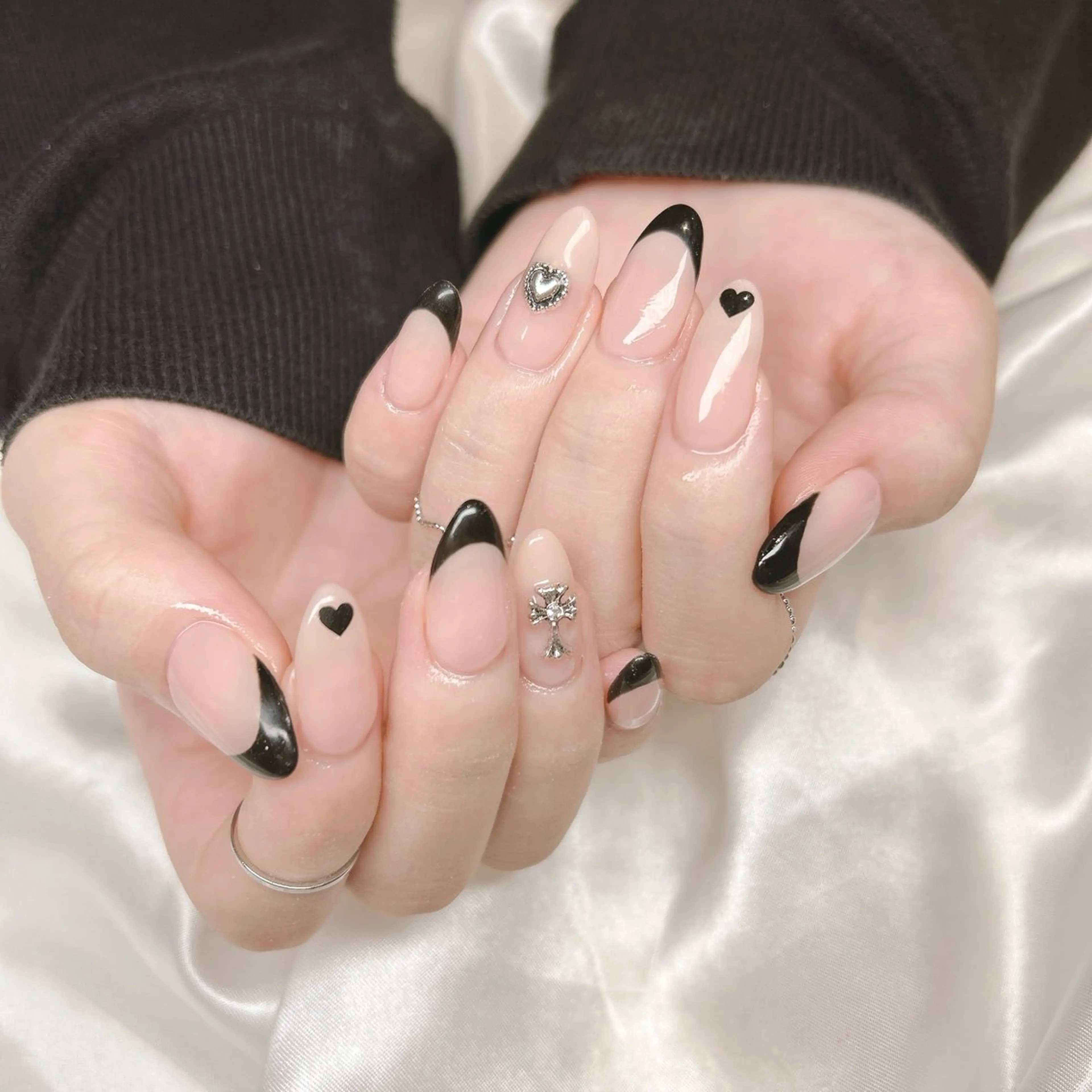 ネイル フレンチネイル ハンドネイル junna 金山.東別院.上前津のネイルデザイン