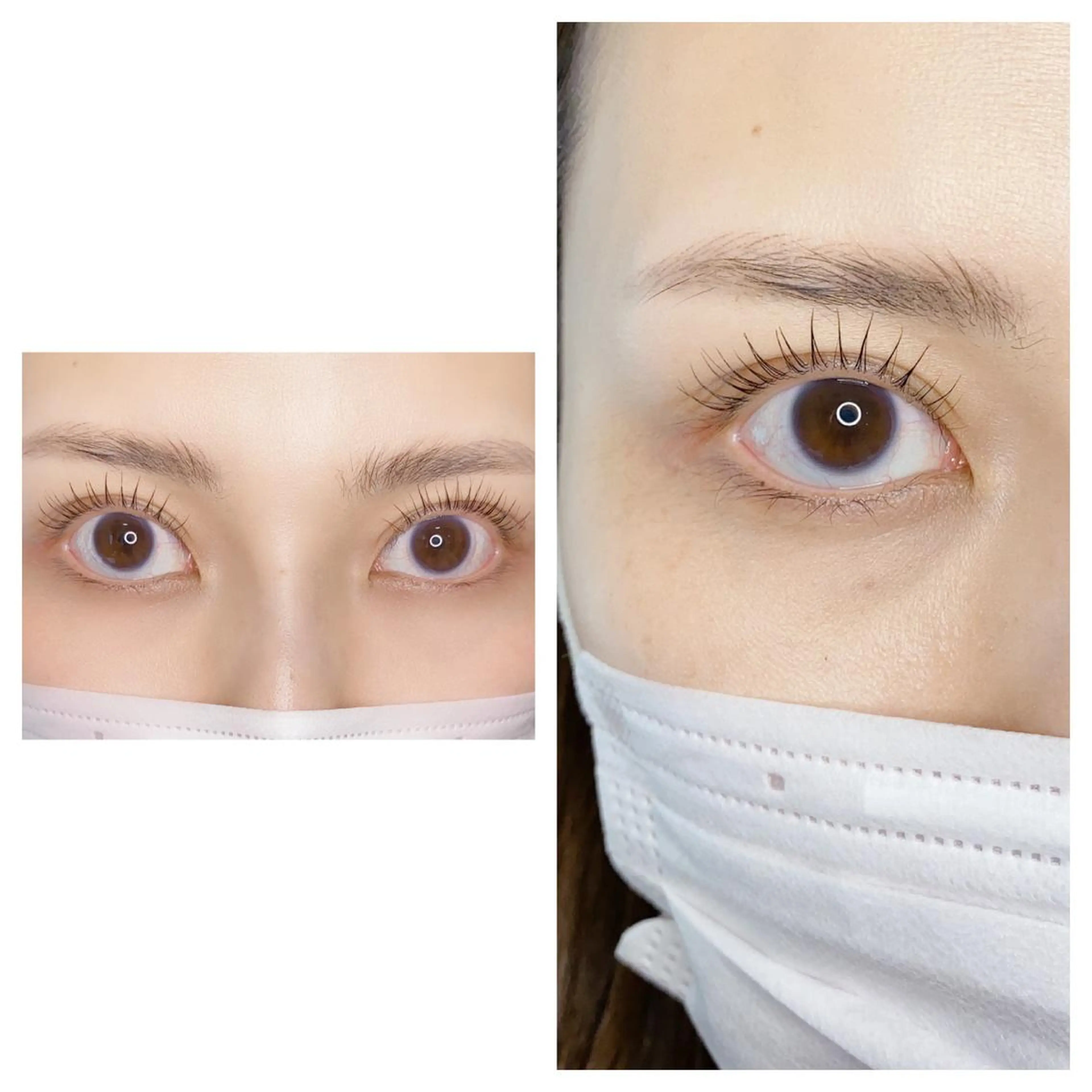 マツエク・マツパ ROPPONGI BEAUTYMAKE まつげパーマ・アイブロウ専門店【並木坂店】所属・RB♡ KOHARUのマツエク・マツパデザイン