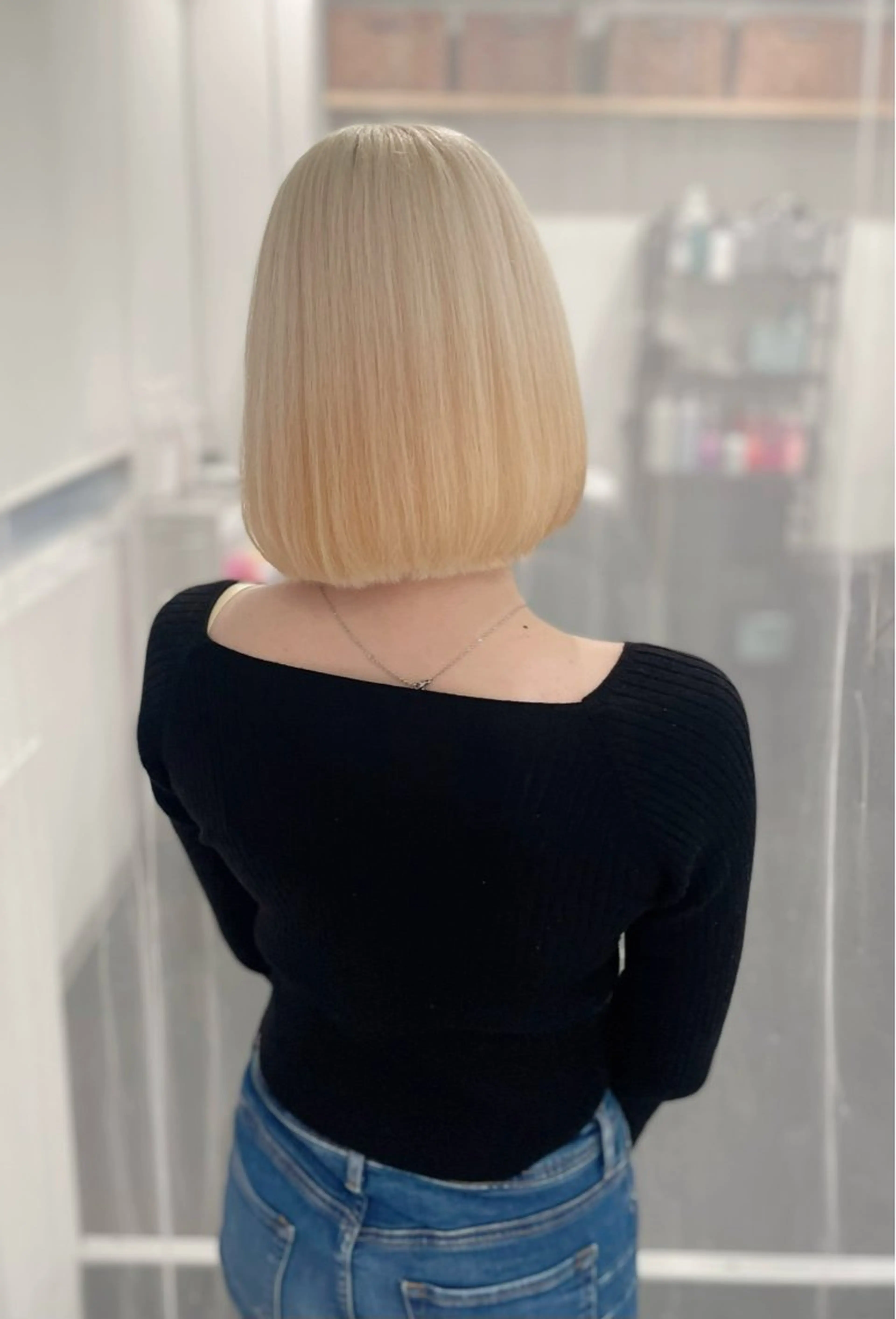 ミディアム カラー カット ヘアカラー トリートメント GaKu/ハイトーン /ブリーチ/レイヤーのヘアスタイル