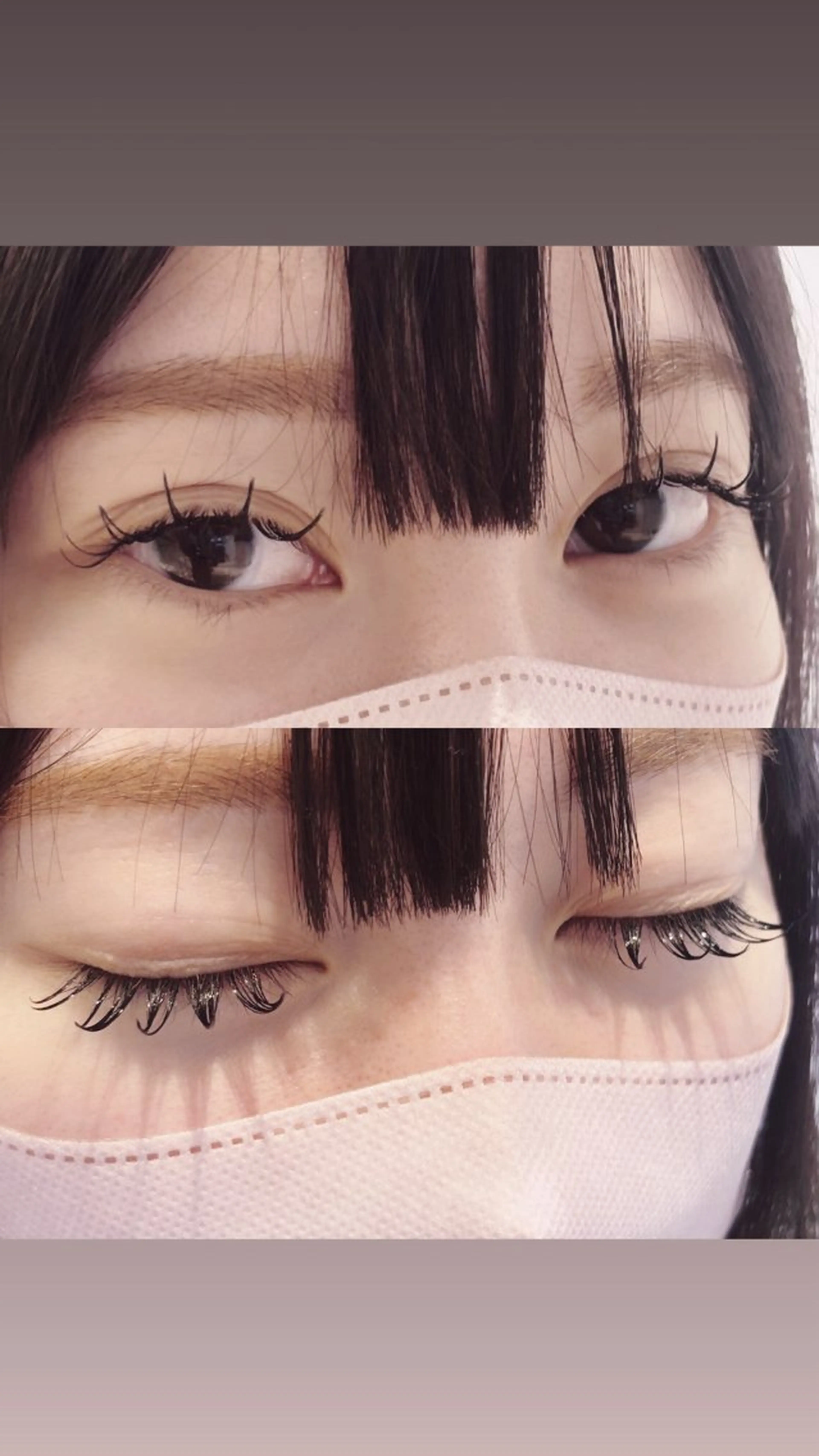 マツエク・マツパ キュート 中島 はるかのマツエク・マツパデザイン