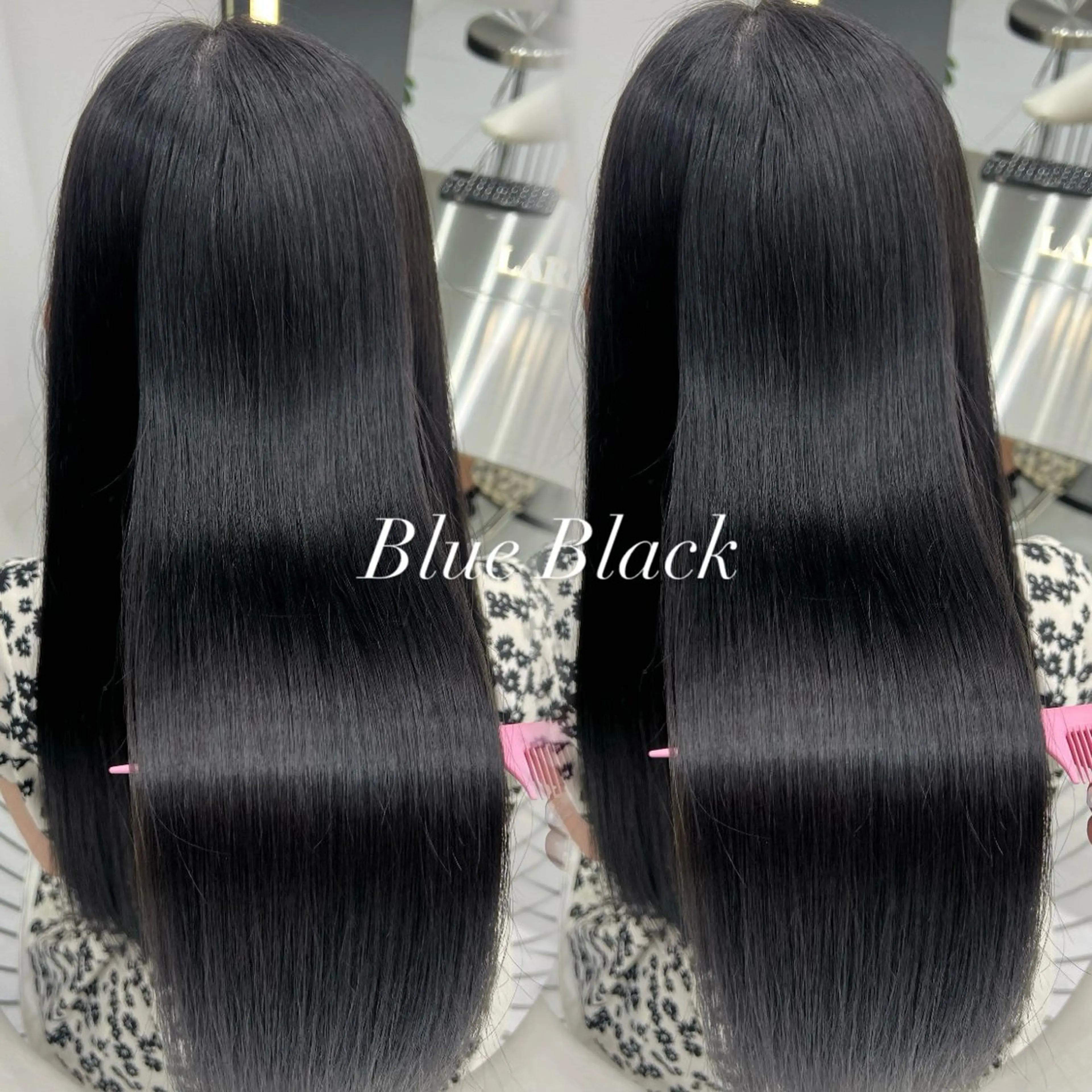 🪄うる艶美髪カラー🪄＂艶特化＂フルカラー+選べるAujuaトリートメント[🪽トレンド巻き仕上げ🪽］ロング料金なしの写真